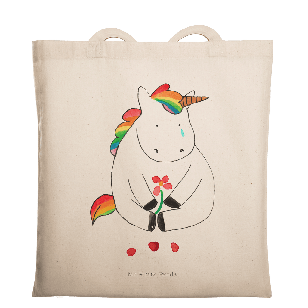 Tragetasche Einhorn Traurig Beuteltasche, Beutel, Einkaufstasche, Jutebeutel, Stoffbeutel, Tasche, Shopper, Umhängetasche, Strandtasche, Schultertasche, Stofftasche, Tragetasche, Badetasche, Jutetasche, Einkaufstüte, Laptoptasche, Einhorn, Einhörner, Einhorn Deko, Pegasus, Unicorn, Glitzer, Trösten. Freundschaft, Freunde, Liebe, Trauer, Grußkarte, Blume