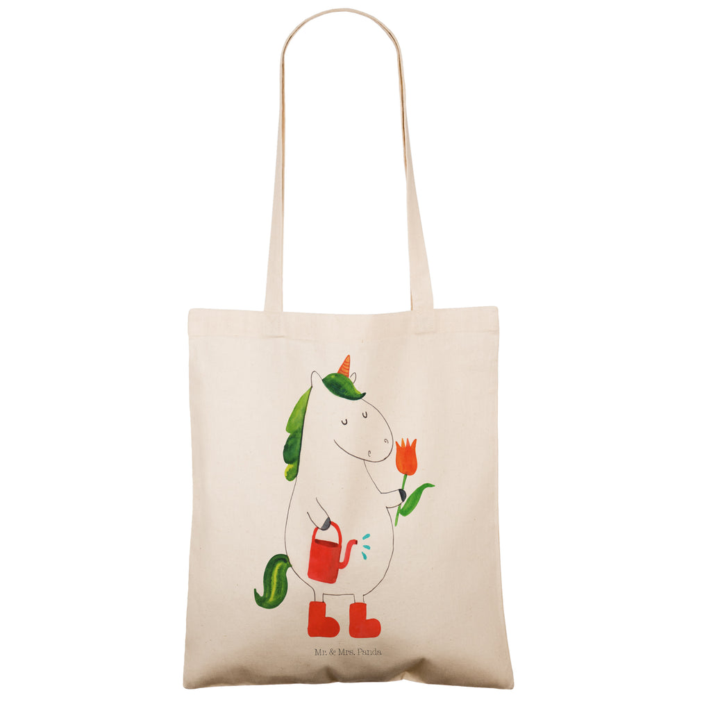 Tragetasche Einhorn Gärtner Beuteltasche, Beutel, Einkaufstasche, Jutebeutel, Stoffbeutel, Tasche, Shopper, Umhängetasche, Strandtasche, Schultertasche, Stofftasche, Tragetasche, Badetasche, Jutetasche, Einkaufstüte, Laptoptasche, Einhorn, Einhörner, Einhorn Deko, Pegasus, Unicorn, Luftballon, Gießkanne, Giesskanne, Lebenslust, Freude, Blume, Freundin, Garten, Stiefel