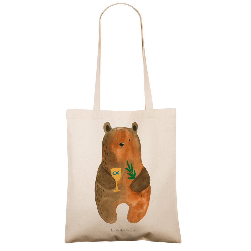 Tragetasche Bär Konfirmation Beuteltasche, Beutel, Einkaufstasche, Jutebeutel, Stoffbeutel, Tasche, Shopper, Umhängetasche, Strandtasche, Schultertasche, Stofftasche, Tragetasche, Badetasche, Jutetasche, Einkaufstüte, Laptoptasche, Bär, Teddy, Teddybär, Konfirmation, Kirche, evangelisch, Gottesdienst