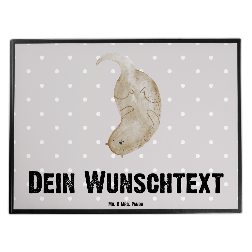 Personalisierte Schreibtischunterlage Otter kopfüber Personalisierte Schreibunterlage, Personalisierte Schreibtischauflage, Personalisierte Schreibtisch Unterlagen, Schreibunterlage mit Namen, Schreibtischauflage mit Namen, Schreibtisch Unterlagen mit Namen, Selbst gestalten, Namensaufdruck, Namenspersonalisierung, Otter, Fischotter, Seeotter, Otter Seeotter See Otter