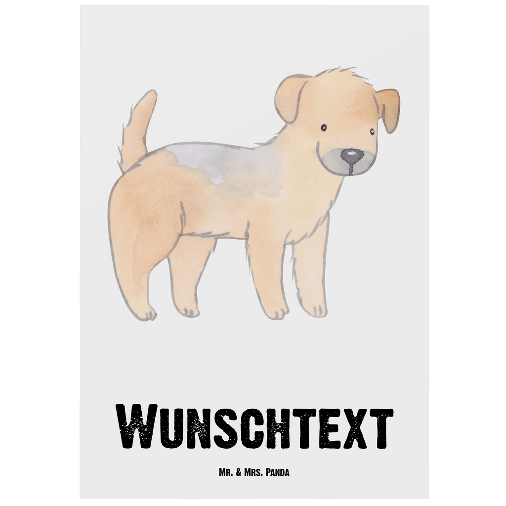 Personalisierte Postkarte Border Terrier Lebensretter Postkarte mit Namen, Postkarte bedrucken, Postkarte mit Wunschtext, Postkarte personalisierbar, Geschenkkarte mit Namen, Grußkarte mit Namen, Karte mit Namen, Einladung mit Namen, Ansichtskarte mit Namen, Geschenkkarte mit Wunschtext, Grußkarte mit Wunschtext, Karte mit Wunschtext, Einladung mit Wunschtext, Ansichtskarte mit Wunschtext, Hund, Hunderasse, Rassehund, Hundebesitzer, Geschenk, Tierfreund, Schenken, Welpe, Border Terrier