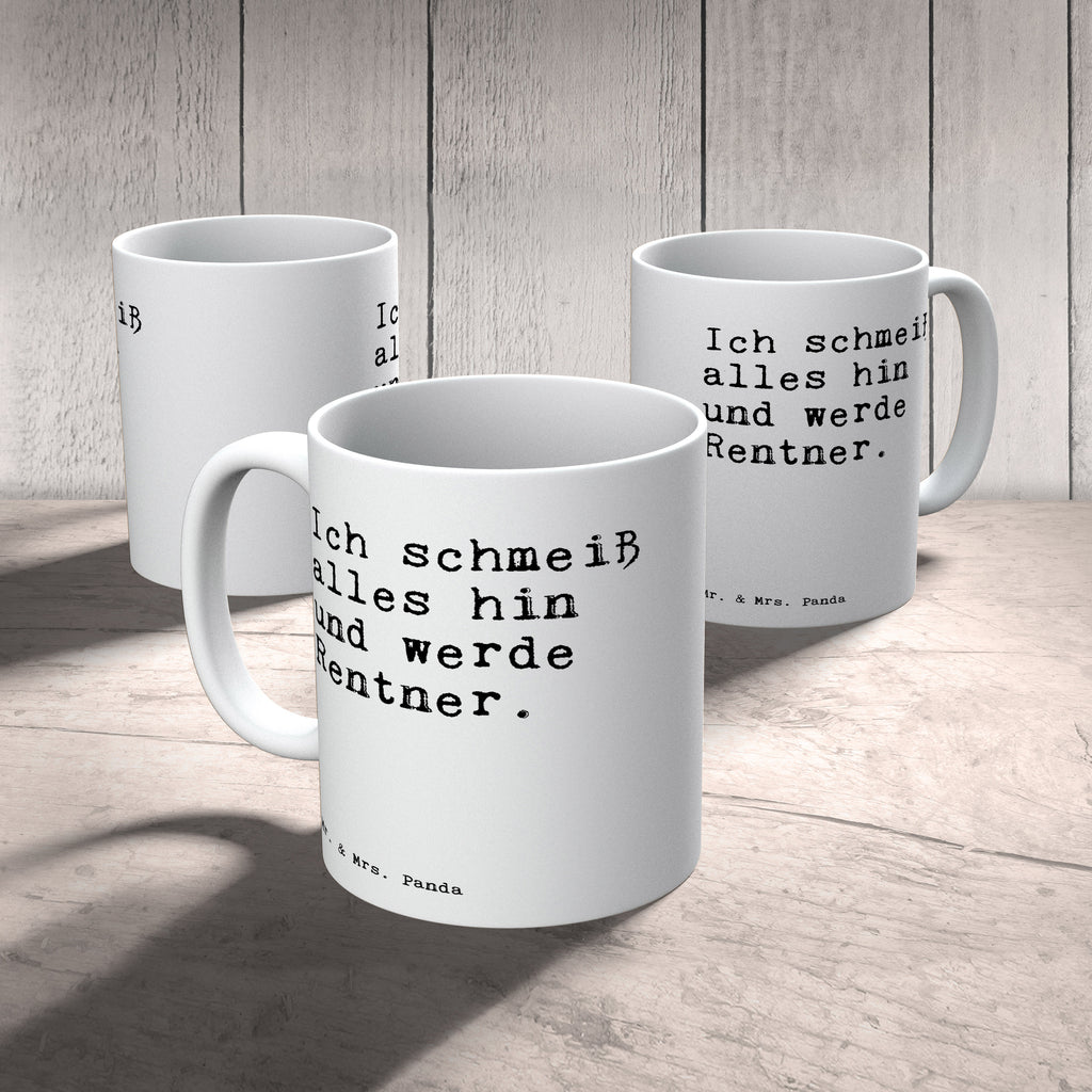 Tasse Ich schmeiß alles hin... Tasse, Kaffeetasse, Teetasse, Becher, Kaffeebecher, Teebecher, Keramiktasse, Porzellantasse, Büro Tasse, Geschenk Tasse, Tasse Sprüche, Tasse Motive, Kaffeetassen, Tasse bedrucken, Designer Tasse, Cappuccino Tassen, Schöne Teetassen, Spruch, Sprüche, lustige Sprüche, Weisheiten, Zitate, Spruch Geschenke, Spruch Sprüche Weisheiten Zitate Lustig Weisheit Worte