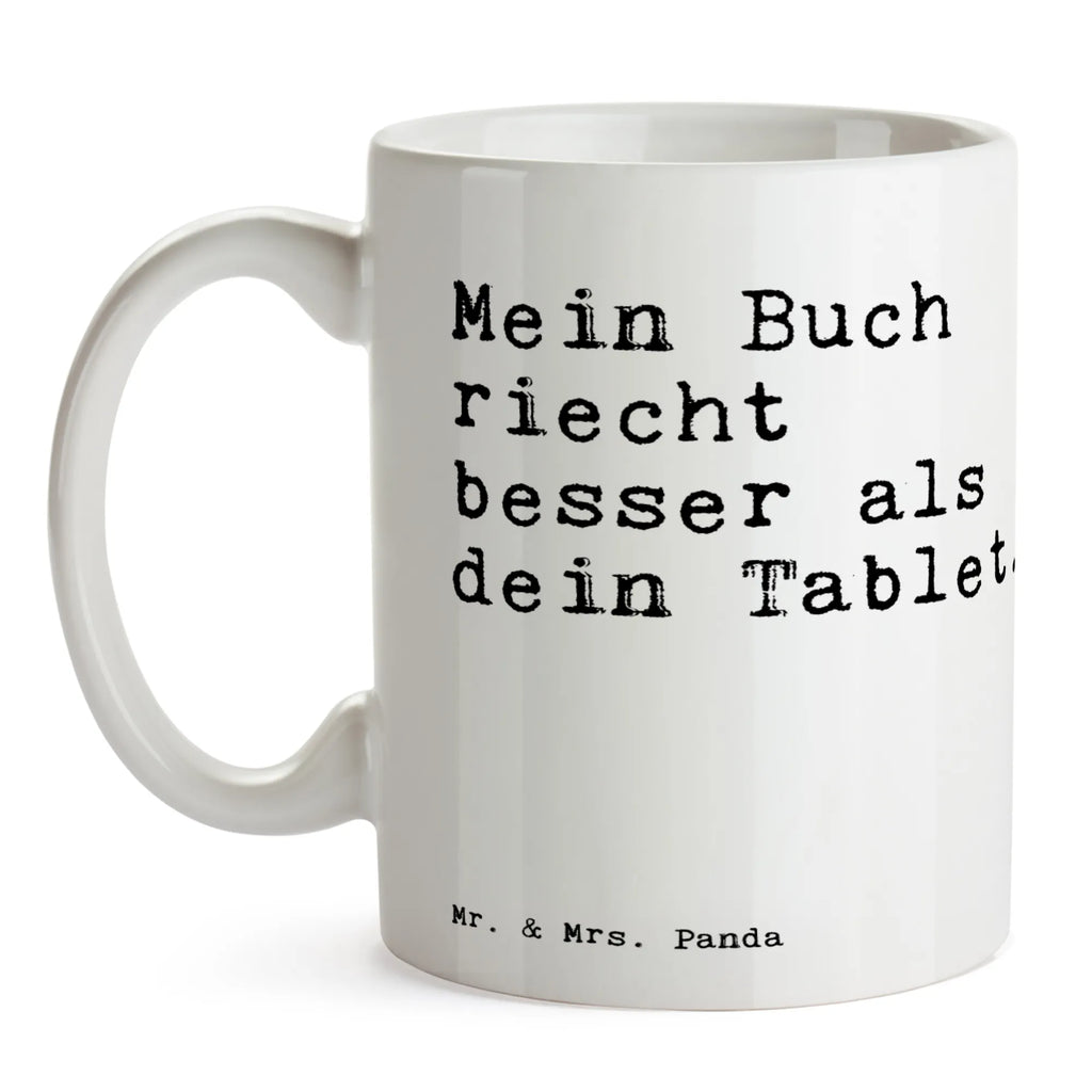 Tasse Mein Buch riecht besser... Tasse, Kaffeetasse, Teetasse, Becher, Kaffeebecher, Teebecher, Keramiktasse, Porzellantasse, Büro Tasse, Geschenk Tasse, Tasse Sprüche, Tasse Motive, Kaffeetassen, Tasse bedrucken, Designer Tasse, Cappuccino Tassen, Schöne Teetassen, Spruch, Sprüche, lustige Sprüche, Weisheiten, Zitate, Spruch Geschenke, Spruch Sprüche Weisheiten Zitate Lustig Weisheit Worte