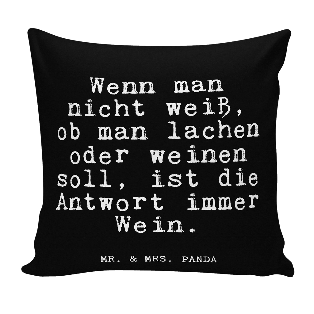 40x40 Kissen Fun Talk Wenn man nicht weiß, ob man lachen oder weinen soll, ist die Antwort immer Wein. Kissenhülle, Kopfkissen, Sofakissen, Dekokissen, Motivkissen, sofakissen, sitzkissen, Kissen, Kissenbezüge, Kissenbezug 40x40, Kissen 40x40, Kissenhülle 40x40, Zierkissen, Couchkissen, Dekokissen Sofa, Sofakissen 40x40, Dekokissen 40x40, Kopfkissen 40x40, Kissen 40x40 Waschbar, Spruch, Sprüche, lustige Sprüche, Weisheiten, Zitate, Spruch Geschenke, Glizer Spruch Sprüche Weisheiten Zitate Lustig Weisheit Worte