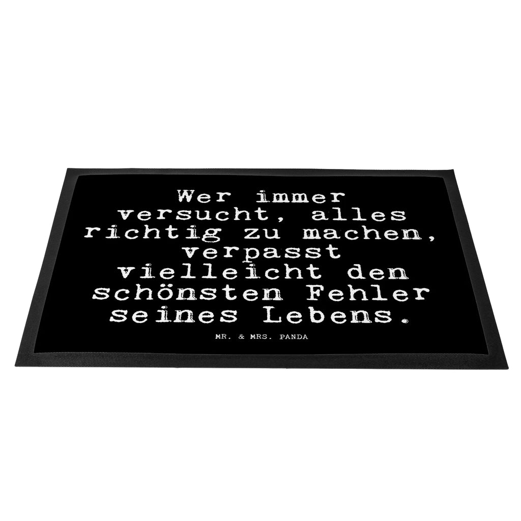 Fußmatte Fun Talk Wer immer versucht, alles richtig zu machen, verpasst vielleicht den schönsten Fehler seines Lebens. Türvorleger, Schmutzmatte, Fußabtreter, Matte, Schmutzfänger, Fußabstreifer, Schmutzfangmatte, Türmatte, Motivfußmatte, Haustürmatte, Vorleger, Fussmatten, Fußmatten, Gummimatte, Fußmatte außen, Fußmatte innen, Fussmatten online, Gummi Matte, Sauberlaufmatte, Fußmatte waschbar, Fußmatte outdoor, Schmutzfangmatte waschbar, Eingangsteppich, Fußabstreifer außen, Fußabtreter außen, Schmutzfangteppich, Fußmatte außen wetterfest, Spruch, Sprüche, lustige Sprüche, Weisheiten, Zitate, Spruch Geschenke, Glizer Spruch Sprüche Weisheiten Zitate Lustig Weisheit Worte