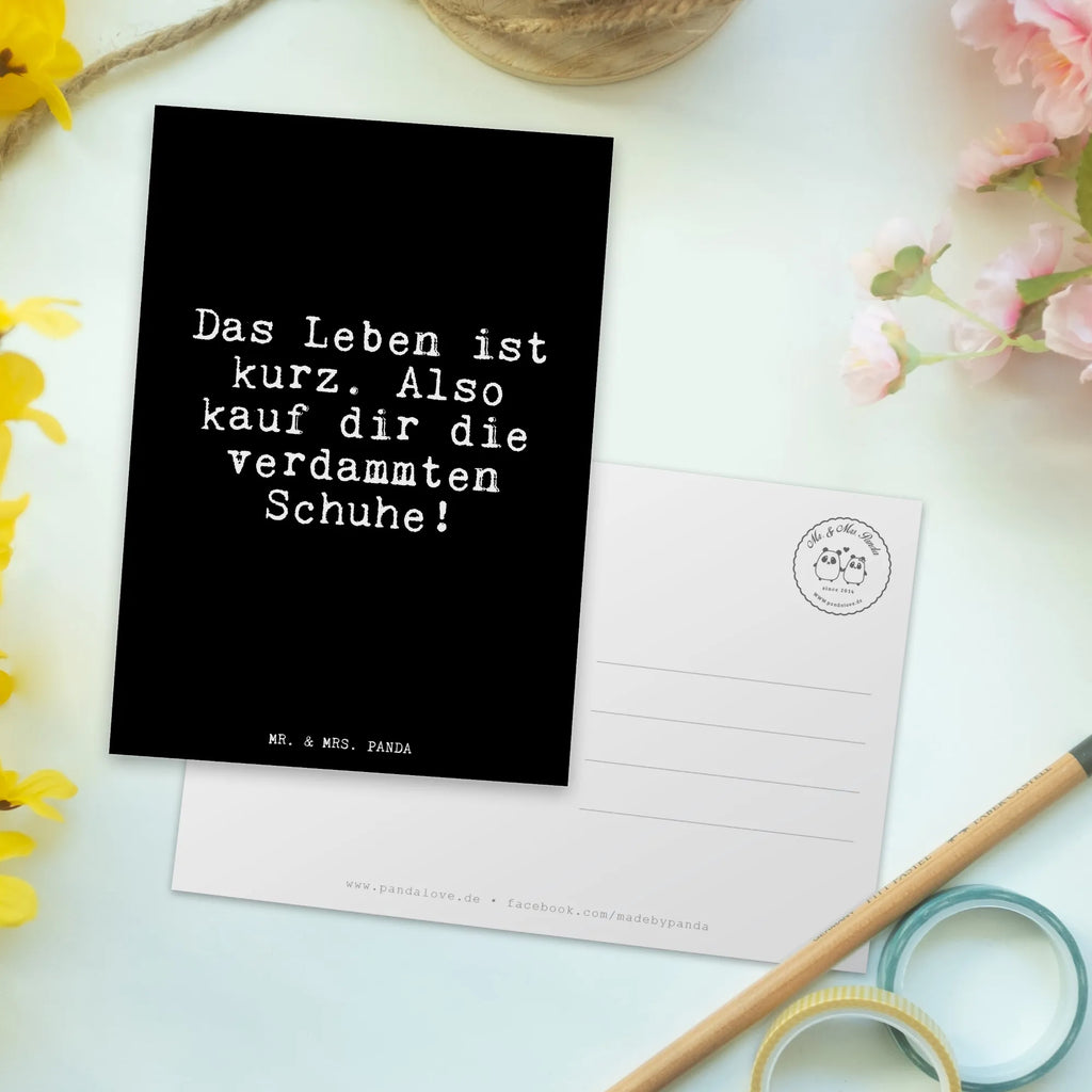 Postkarte Das Leben ist kurz.... Postkarte, Karte, Geschenkkarte, Grußkarte, Einladung, Ansichtskarte, Geburtstagskarte, Einladungskarte, Dankeskarte, Ansichtskarten, Einladung Geburtstag, Einladungskarten Geburtstag, Spruch, Sprüche, lustige Sprüche, Weisheiten, Zitate, Spruch Geschenke, Glizer Spruch Sprüche Weisheiten Zitate Lustig Weisheit Worte