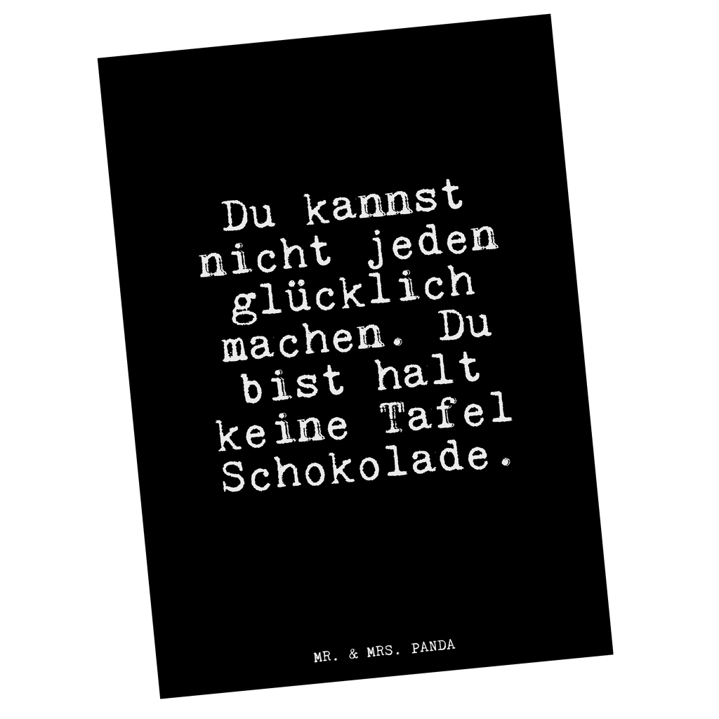 Postkarte Du kannst nicht jeden... Postkarte, Karte, Geschenkkarte, Grußkarte, Einladung, Ansichtskarte, Geburtstagskarte, Einladungskarte, Dankeskarte, Ansichtskarten, Einladung Geburtstag, Einladungskarten Geburtstag, Spruch, Sprüche, lustige Sprüche, Weisheiten, Zitate, Spruch Geschenke, Spruch Sprüche Weisheiten Zitate Lustig Weisheit Worte