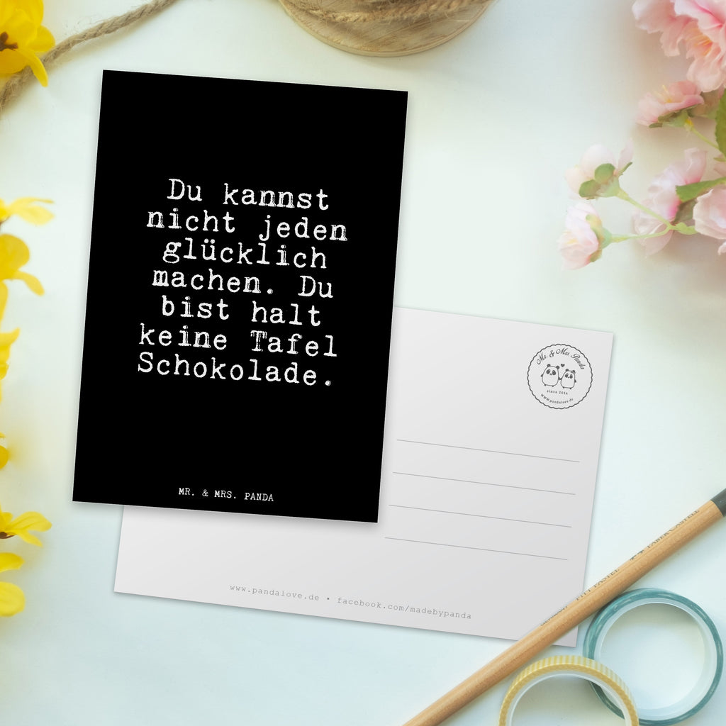 Postkarte Du kannst nicht jeden... Postkarte, Karte, Geschenkkarte, Grußkarte, Einladung, Ansichtskarte, Geburtstagskarte, Einladungskarte, Dankeskarte, Ansichtskarten, Einladung Geburtstag, Einladungskarten Geburtstag, Spruch, Sprüche, lustige Sprüche, Weisheiten, Zitate, Spruch Geschenke, Spruch Sprüche Weisheiten Zitate Lustig Weisheit Worte