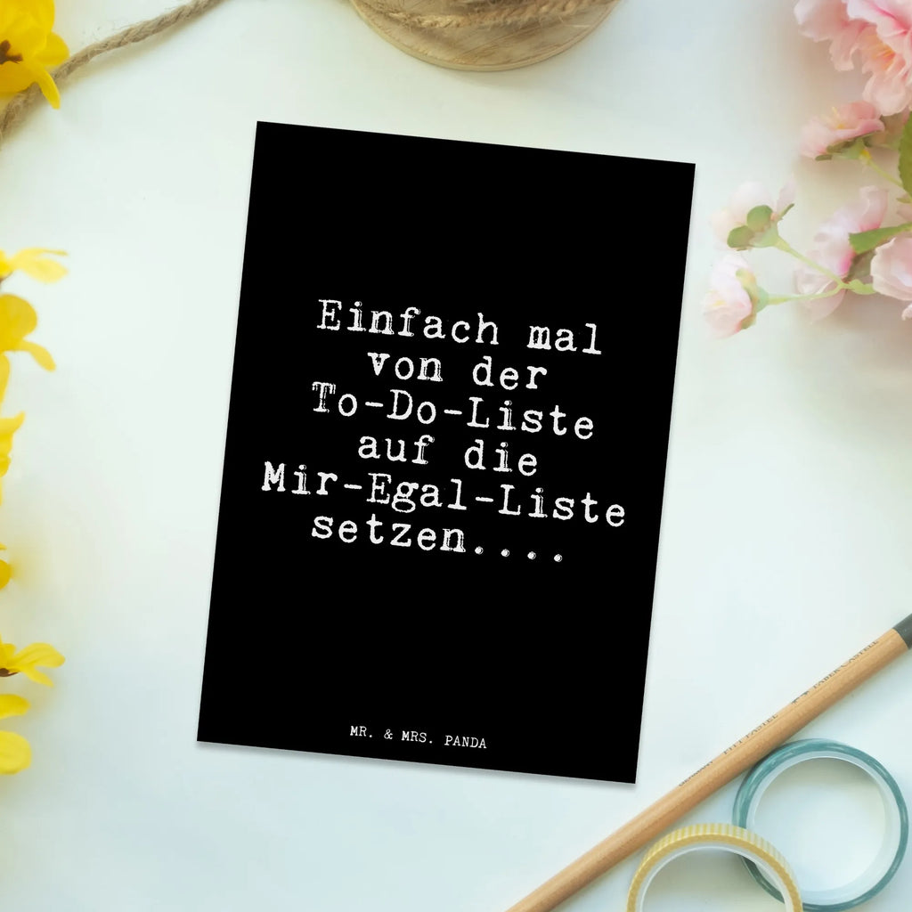 Postkarte Einfach mal von der... Postkarte, Karte, Geschenkkarte, Grußkarte, Einladung, Ansichtskarte, Geburtstagskarte, Einladungskarte, Dankeskarte, Ansichtskarten, Einladung Geburtstag, Einladungskarten Geburtstag, Spruch, Sprüche, lustige Sprüche, Weisheiten, Zitate, Spruch Geschenke, Glizer Spruch Sprüche Weisheiten Zitate Lustig Weisheit Worte