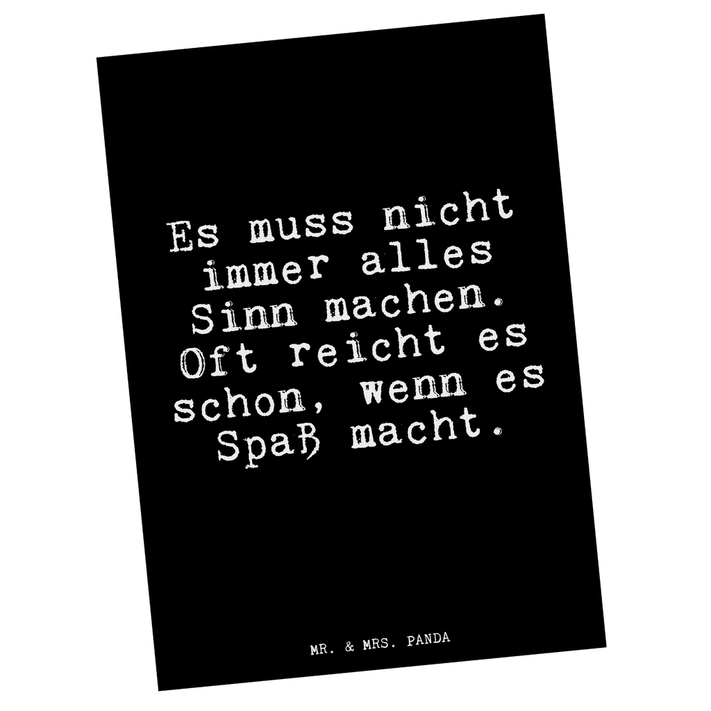 Postkarte Es muss nicht immer... Postkarte, Karte, Geschenkkarte, Grußkarte, Einladung, Ansichtskarte, Geburtstagskarte, Einladungskarte, Dankeskarte, Ansichtskarten, Einladung Geburtstag, Einladungskarten Geburtstag, Spruch, Sprüche, lustige Sprüche, Weisheiten, Zitate, Spruch Geschenke, Glizer Spruch Sprüche Weisheiten Zitate Lustig Weisheit Worte