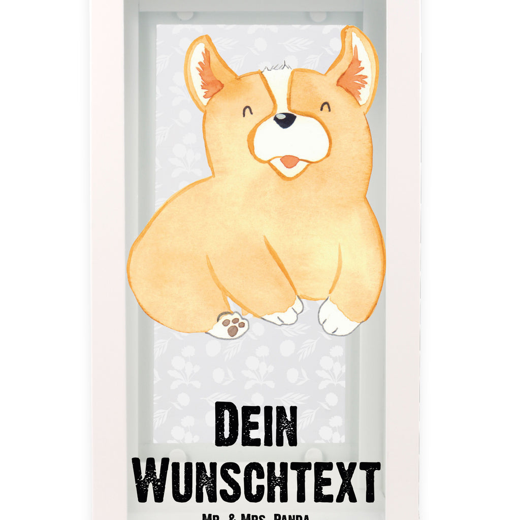 Personalisierte Deko Laterne Corgie Gartenlampe, Gartenleuchte, Gartendekoration, Gartenlicht, Laterne kleine Laternen, XXL Laternen, Laterne groß, Hund, Hundemotiv, Haustier, Hunderasse, Tierliebhaber, Hundebesitzer, Sprüche, Corgie, Welsh Corgie Pembroke, britisch, Motivation, Spruch, Hundespruch, Lebensfreude