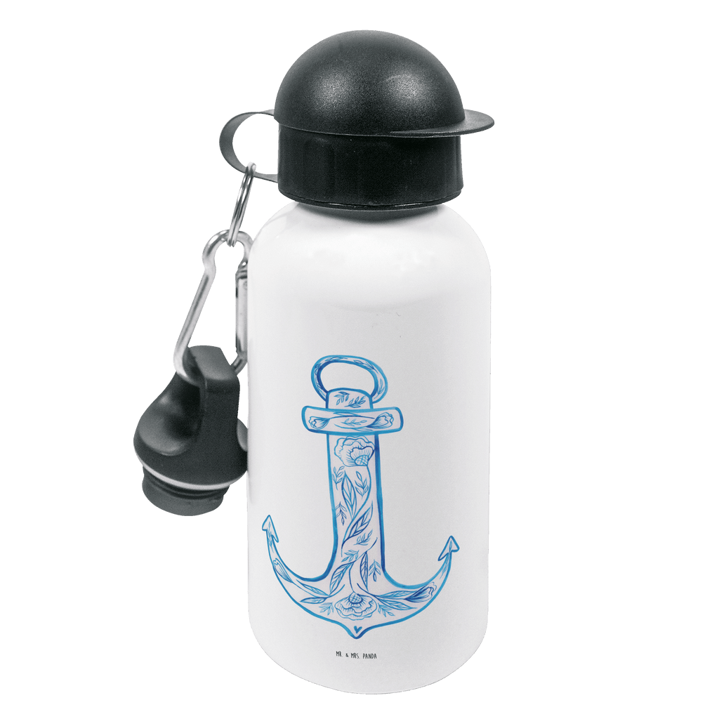 Kindertrinkflasche Anker Blau Kindertrinkflasche, Kinder Trinkflasche, Trinkflasche, Flasche, Kinderflasche, Kinder, Kids, Kindergarten Flasche, Grundschule, Jungs, Mädchen, Tiermotive, Gute Laune, lustige Sprüche, Tiere