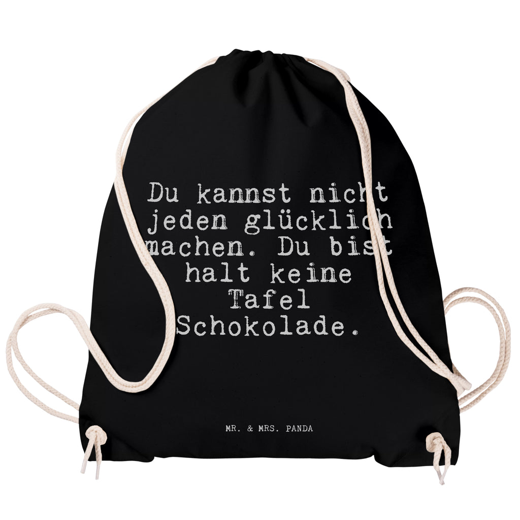 Sportbeutel Du kannst nicht jeden... Sportbeutel, Turnbeutel, Beutel, Sporttasche, Tasche, Stoffbeutel, Sportbeutel Kinder, Gymsack, Beutel Rucksack, Kleine Sporttasche, Sportzubehör, Turnbeutel Baumwolle, Spruch, Sprüche, lustige Sprüche, Weisheiten, Zitate, Spruch Geschenke, Spruch Sprüche Weisheiten Zitate Lustig Weisheit Worte