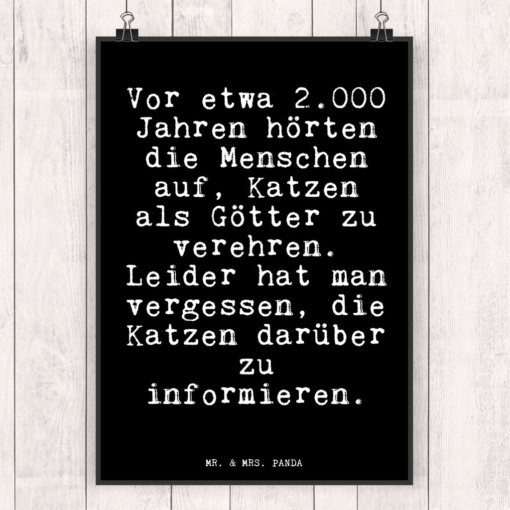 Poster Vor etwa 2.000 Jahren... Poster, Wandposter, Bild, Wanddeko, Küchenposter, Kinderposter, Wanddeko Bild, Raumdekoration, Wanddekoration, Handgemaltes Poster, Mr. & Mrs. Panda Poster, Designposter, Kunstdruck, Posterdruck, Spruch, Sprüche, lustige Sprüche, Weisheiten, Zitate, Spruch Geschenke, Glizer Spruch Sprüche Weisheiten Zitate Lustig Weisheit Worte