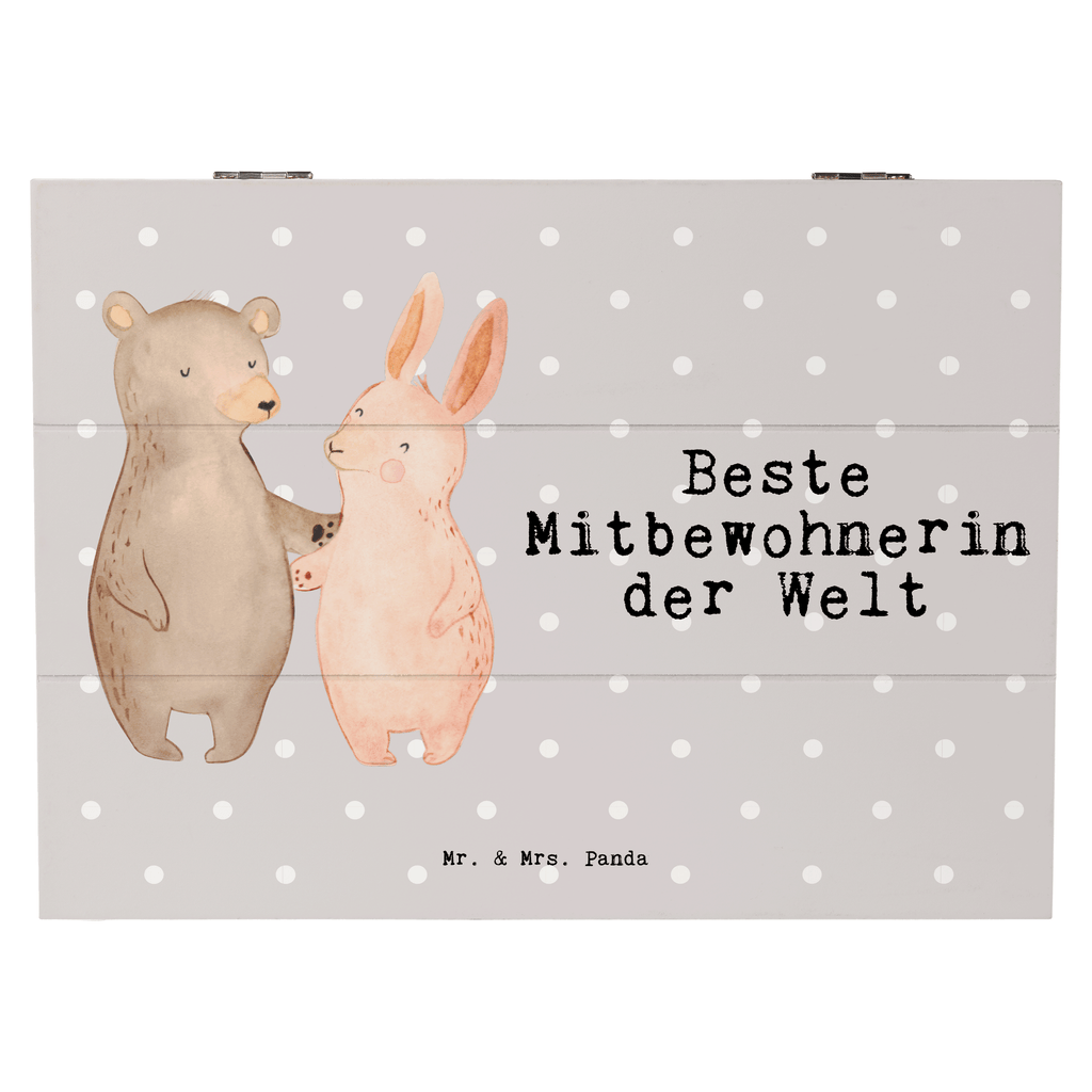 Holzkiste Hase Beste Mitbewohnerin der Welt Holzkiste, Kiste, Schatzkiste, Truhe, Schatulle, XXL, Erinnerungsbox, Erinnerungskiste, Dekokiste, Aufbewahrungsbox, Geschenkbox, Geschenkdose, für, Dankeschön, Geschenk, Schenken, Geburtstag, Geburtstagsgeschenk, Geschenkidee, Danke, Bedanken, Mitbringsel, Freude machen, Geschenktipp, Mitbewohnerin, WG, Zimmernachbarin, Wohngemeinschaft, WG-Bewohnerin, Zimmerkollegin, Zimmergenossin, Stubenkameradin