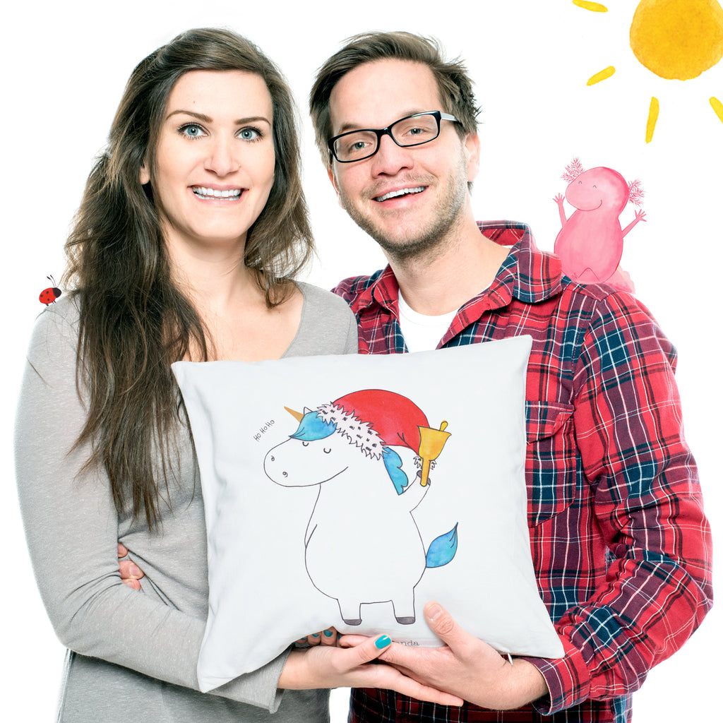 40x40 Kissen Einhorn Weihnachtsmann Kissenhülle, Kopfkissen, Sofakissen, Dekokissen, Motivkissen, sofakissen, sitzkissen, Kissen, Kissenbezüge, Kissenbezug 40x40, Kissen 40x40, Kissenhülle 40x40, Zierkissen, Couchkissen, Dekokissen Sofa, Sofakissen 40x40, Dekokissen 40x40, Kopfkissen 40x40, Kissen 40x40 Waschbar, Einhorn, Einhörner, Einhorn Deko, Pegasus, Unicorn, Gin, Schokolade, Schoki, Weihnachten, Weihnachtsmann, Nikolaus, Wunschzettel, Wunschliste, Feenstaub