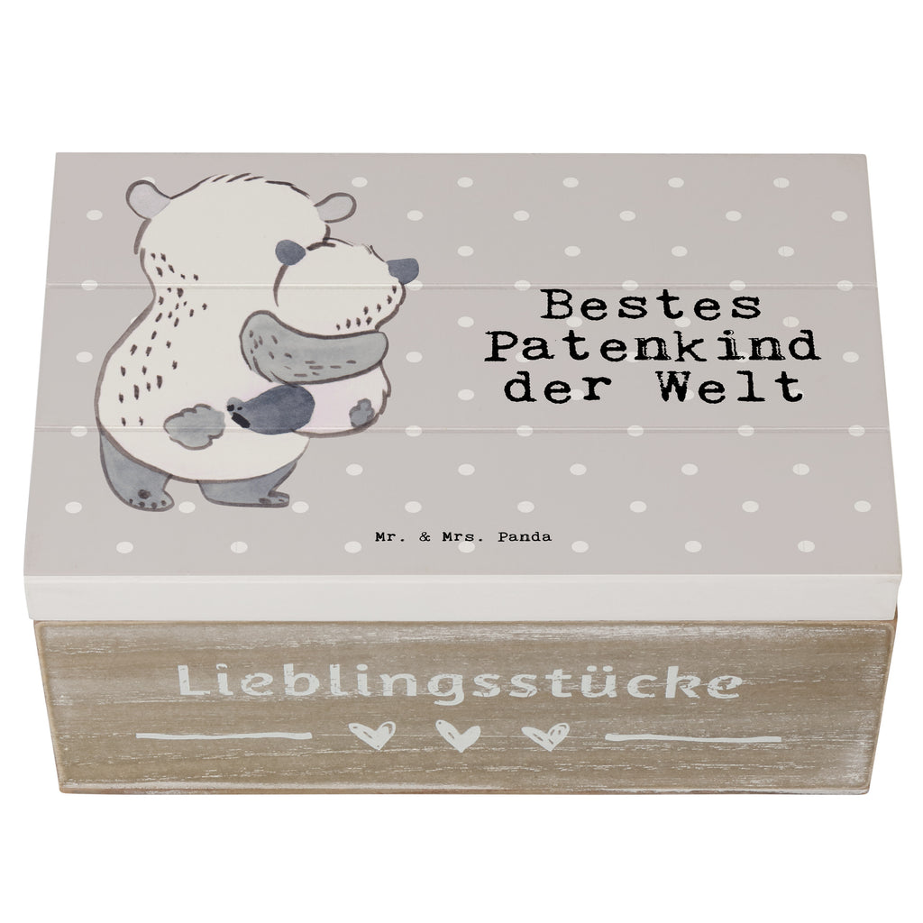 Holzkiste Panda Bestes Patenkind der Welt Holzkiste, Kiste, Schatzkiste, Truhe, Schatulle, XXL, Erinnerungsbox, Erinnerungskiste, Dekokiste, Aufbewahrungsbox, Geschenkbox, Geschenkdose, für, Dankeschön, Geschenk, Schenken, Geburtstag, Geburtstagsgeschenk, Geschenkidee, Danke, Bedanken, Mitbringsel, Freude machen, Geschenktipp, Patenkind, Paten Kind, Pate, Taufe, Taufgeschenk, Patenonkel, Patentante, Tauffeier, Täufling, Nichte, Neffe