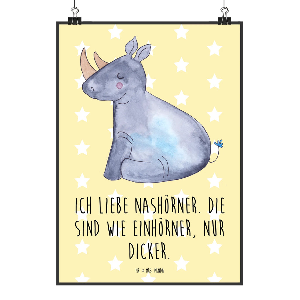 Poster Einhorn Nashorn Poster, Wandposter, Bild, Wanddeko, Küchenposter, Kinderposter, Wanddeko Bild, Raumdekoration, Wanddekoration, Handgemaltes Poster, Mr. & Mrs. Panda Poster, Designposter, Kunstdruck, Posterdruck, Einhorn, Einhörner, Einhorn Deko, Pegasus, Unicorn, Regenbogen, witzig, lustig, Zoo, Glitzer, Einhornpower, Erwachsenwerden, Nashorn, Nashörner