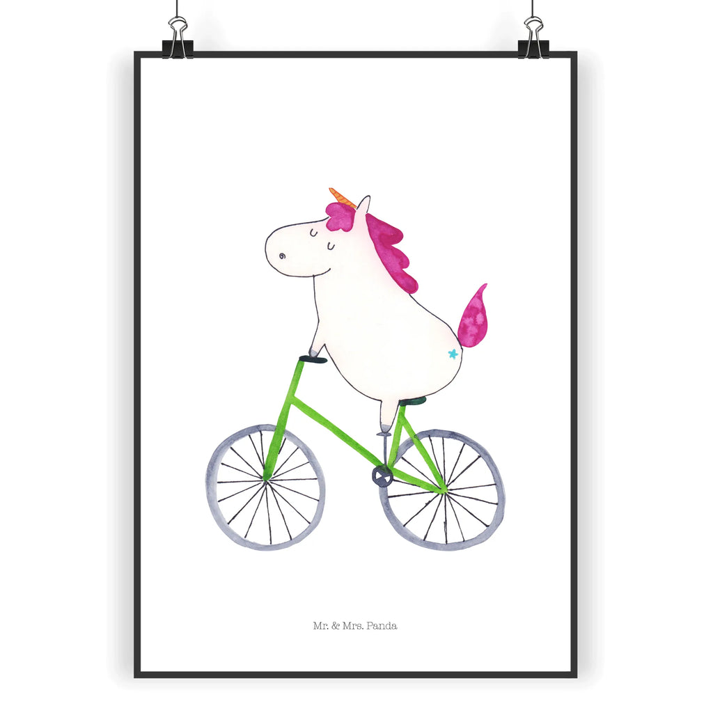 Poster Einhorn Radfahrer Poster, Wandposter, Bild, Wanddeko, Küchenposter, Kinderposter, Wanddeko Bild, Raumdekoration, Wanddekoration, Handgemaltes Poster, Mr. & Mrs. Panda Poster, Designposter, Kunstdruck, Posterdruck, Einhorn, Einhörner, Einhorn Deko, Unicorn, Radfahren, Radfahrer, Rad, Bike, Feenstaub, Konfetti, Luxusproblem, Kummer, Liebeskummer