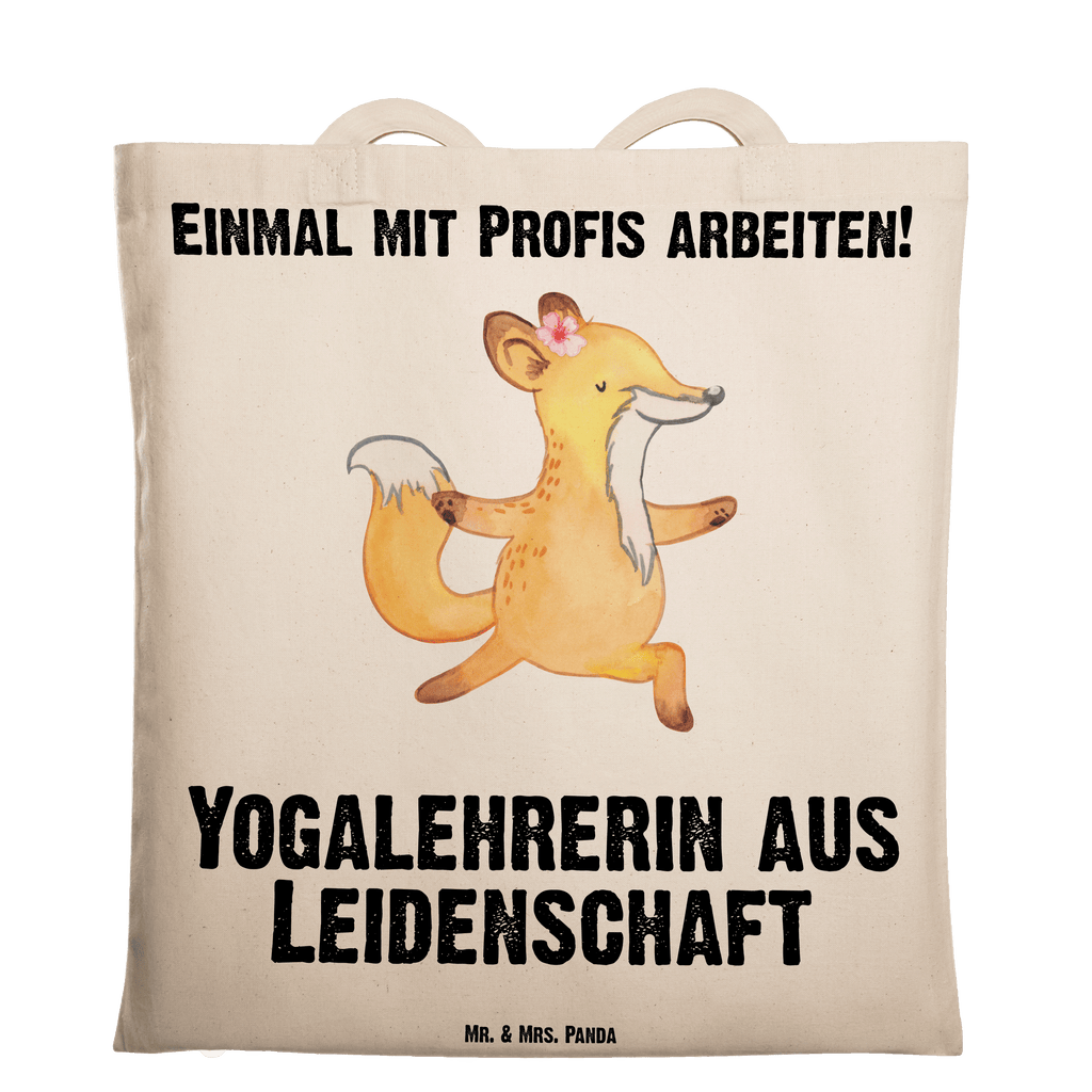 Tragetasche Yogalehrerin aus Leidenschaft Beuteltasche, Beutel, Einkaufstasche, Jutebeutel, Stoffbeutel, Tasche, Shopper, Umhängetasche, Strandtasche, Schultertasche, Stofftasche, Tragetasche, Badetasche, Jutetasche, Einkaufstüte, Laptoptasche, Beruf, Ausbildung, Jubiläum, Abschied, Rente, Kollege, Kollegin, Geschenk, Schenken, Arbeitskollege, Mitarbeiter, Firma, Danke, Dankeschön