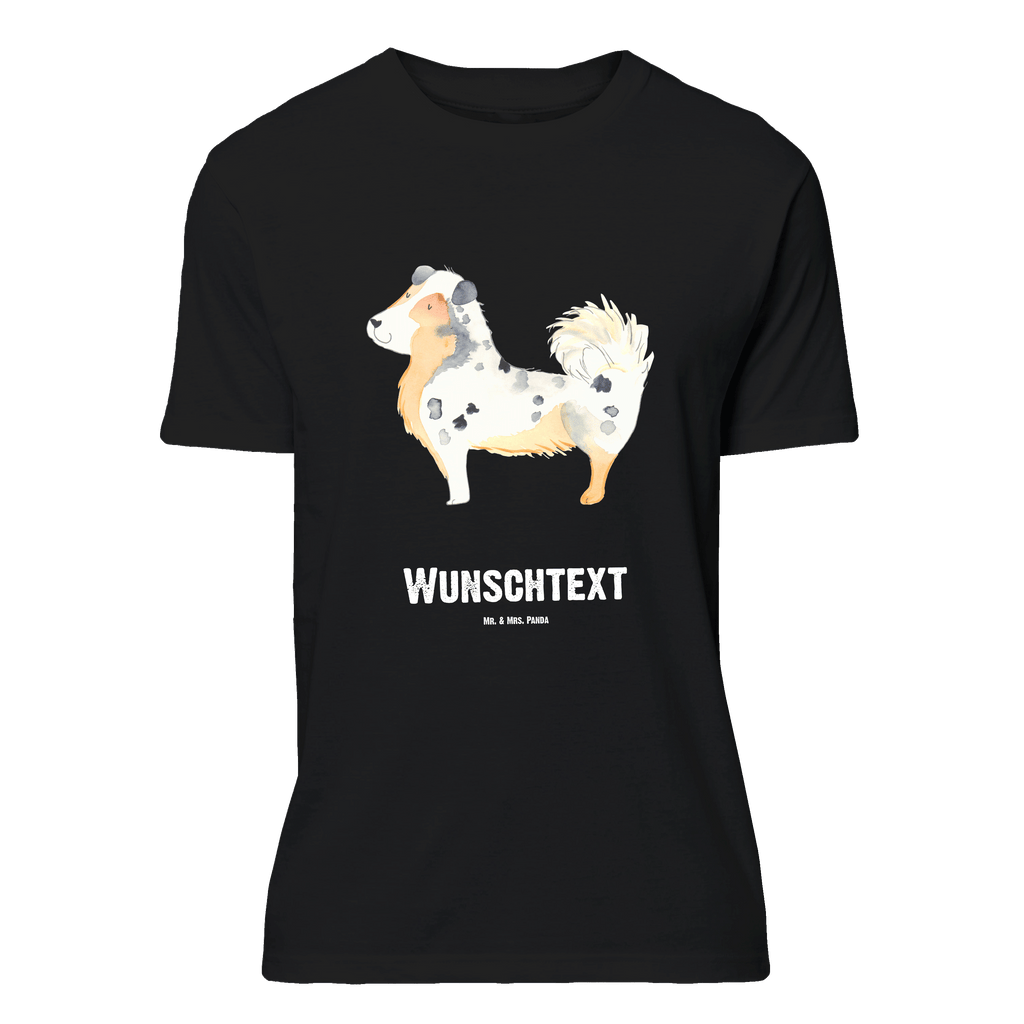 Personalisiertes T-Shirt Australien Shepherd T-Shirt Personalisiert, T-Shirt mit Namen, T-Shirt mit Aufruck, Männer, Frauen, Wunschtext, Bedrucken, Hund, Hundemotiv, Haustier, Hunderasse, Tierliebhaber, Hundebesitzer, Sprüche, Australien Shepherd, Shepherd, Hundeliebe, Familienhund, Spruch