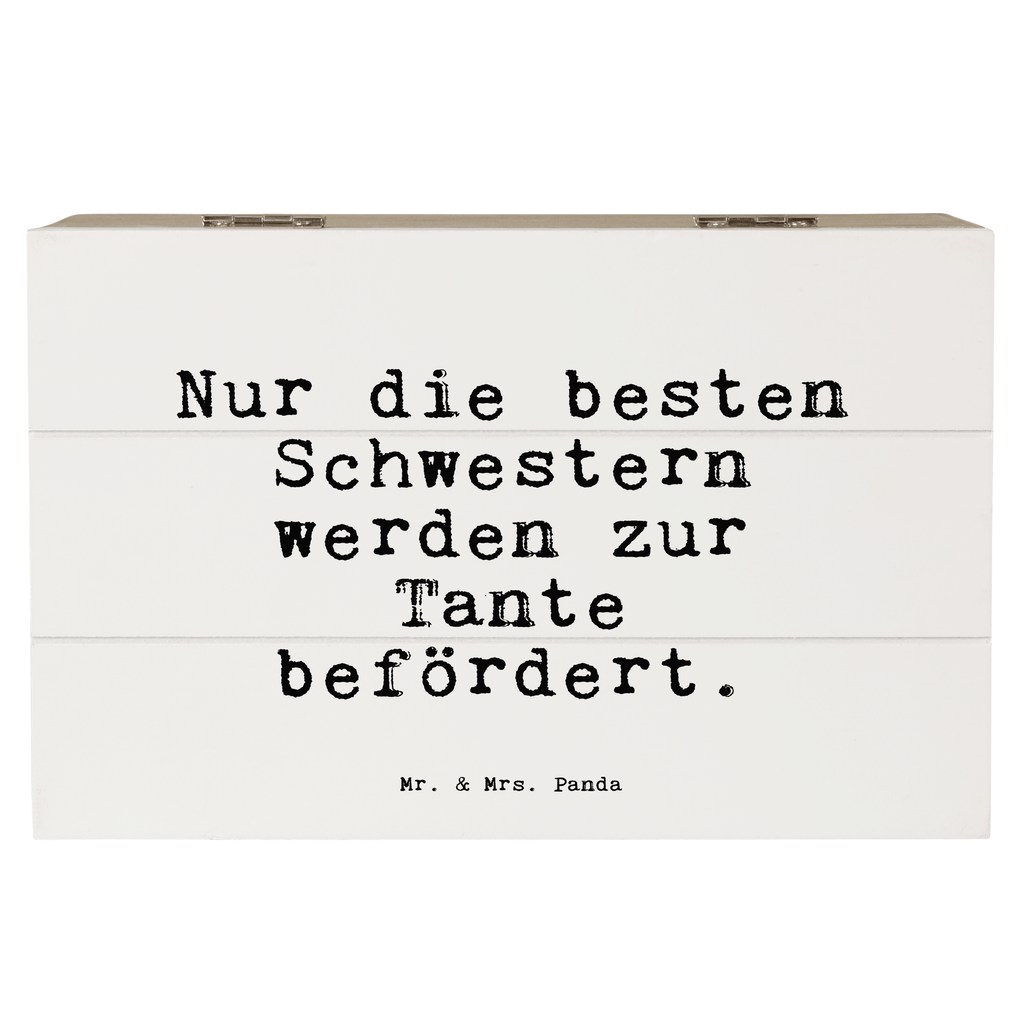 Holzkiste Sprüche und Zitate Nur die besten Schwestern werden zur Tante befördert. Holzkiste, Kiste, Schatzkiste, Truhe, Schatulle, XXL, Erinnerungsbox, Erinnerungskiste, Dekokiste, Aufbewahrungsbox, Geschenkbox, Geschenkdose, Spruch, Sprüche, lustige Sprüche, Weisheiten, Zitate, Spruch Geschenke, Spruch Sprüche Weisheiten Zitate Lustig Weisheit Worte