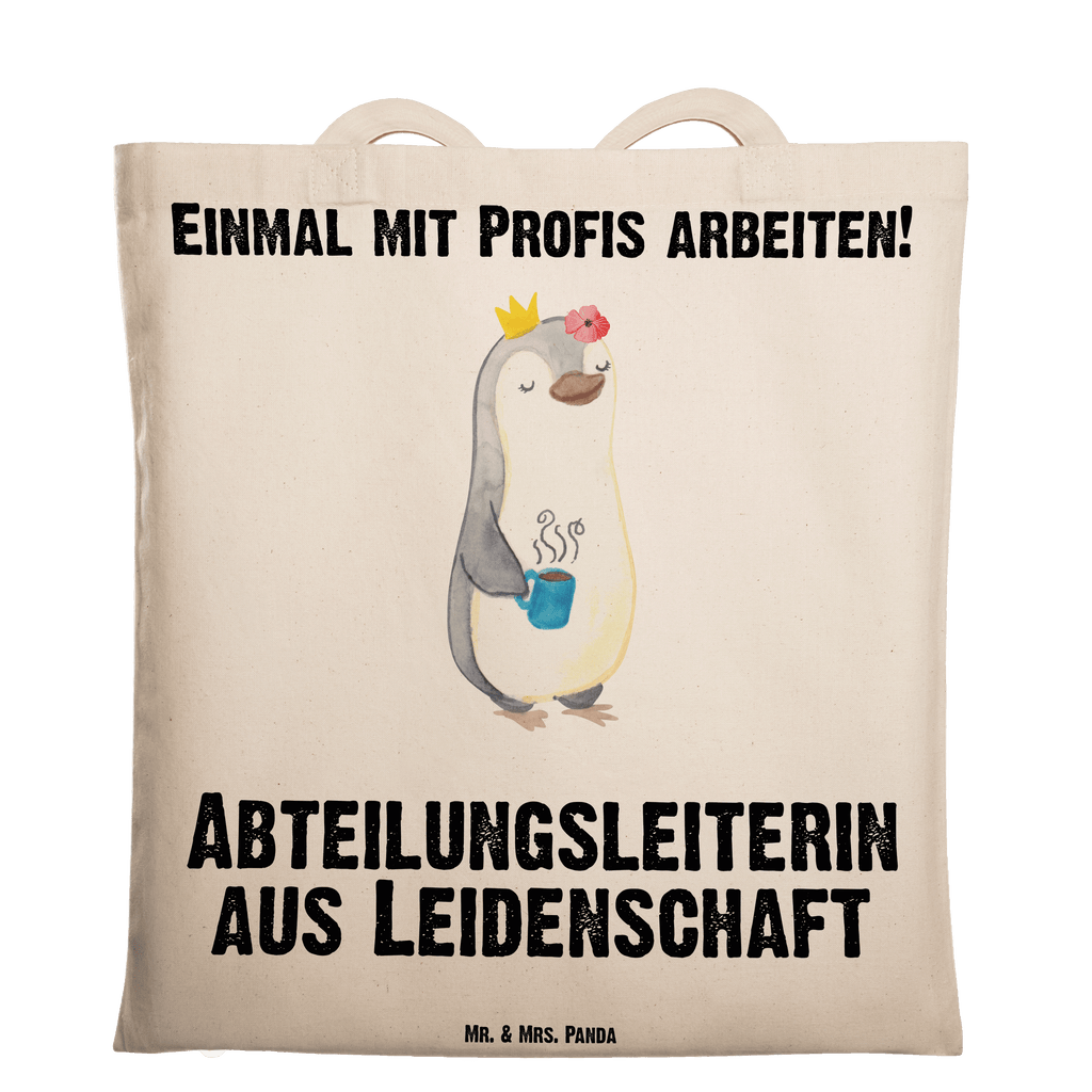 Tragetasche Abteilungsleiterin aus Leidenschaft Beuteltasche, Beutel, Einkaufstasche, Jutebeutel, Stoffbeutel, Tasche, Shopper, Umhängetasche, Strandtasche, Schultertasche, Stofftasche, Tragetasche, Badetasche, Jutetasche, Einkaufstüte, Laptoptasche, Beruf, Ausbildung, Jubiläum, Abschied, Rente, Kollege, Kollegin, Geschenk, Schenken, Arbeitskollege, Mitarbeiter, Firma, Danke, Dankeschön, Abteilungsleiterin, Teamleiterin, Führungskraft