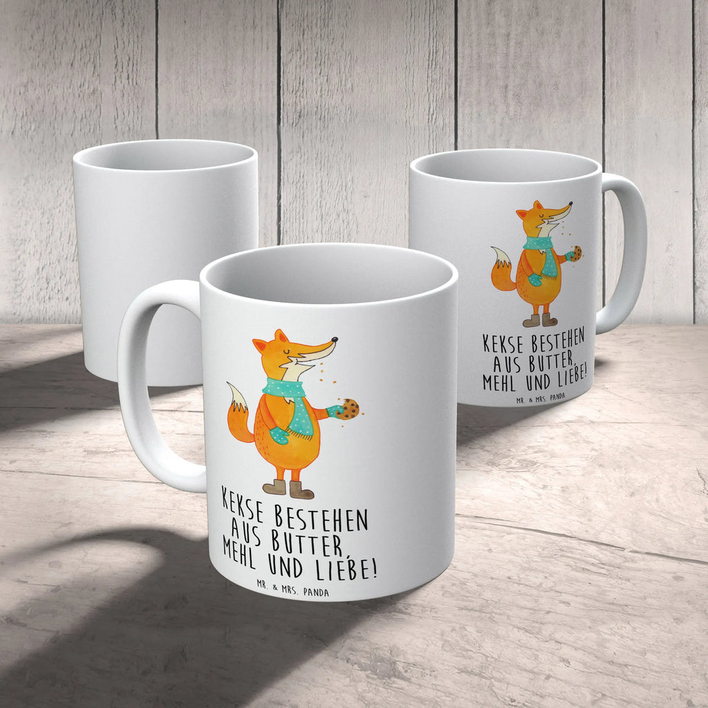 Tasse Fuchs Keks Tasse, Kaffeetasse, Teetasse, Becher, Kaffeebecher, Teebecher, Keramiktasse, Porzellantasse, Büro Tasse, Geschenk Tasse, Tasse Sprüche, Tasse Motive, Kaffeetassen, Tasse bedrucken, Designer Tasse, Cappuccino Tassen, Schöne Teetassen, Fuchs, Füchse, Backen Spruch, Kekse, Winter, Weihnachtszeit, Plätzchen, Liebe, Küche Deko