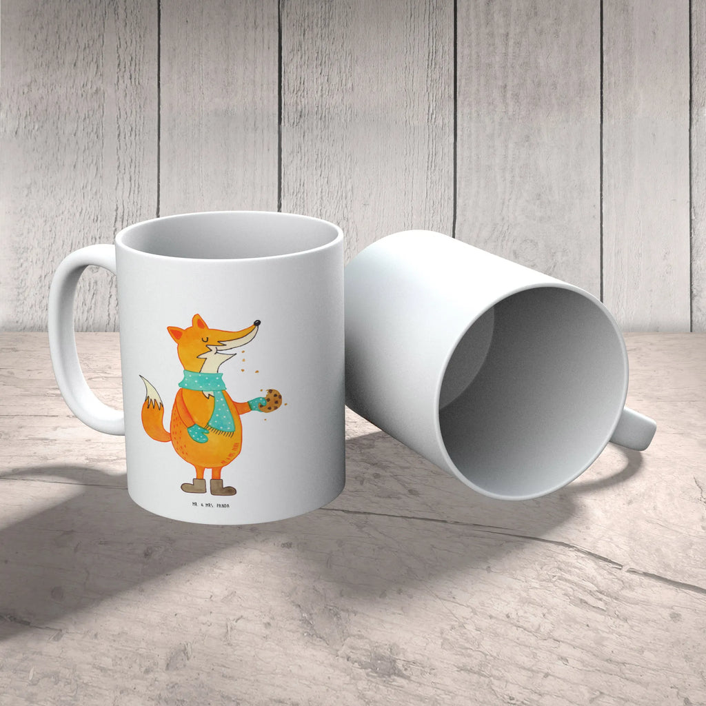 Tasse Fuchs Keks Tasse, Kaffeetasse, Teetasse, Becher, Kaffeebecher, Teebecher, Keramiktasse, Porzellantasse, Büro Tasse, Geschenk Tasse, Tasse Sprüche, Tasse Motive, Kaffeetassen, Tasse bedrucken, Designer Tasse, Cappuccino Tassen, Schöne Teetassen, Fuchs, Füchse, Backen Spruch, Kekse, Winter, Weihnachtszeit, Plätzchen, Liebe, Küche Deko