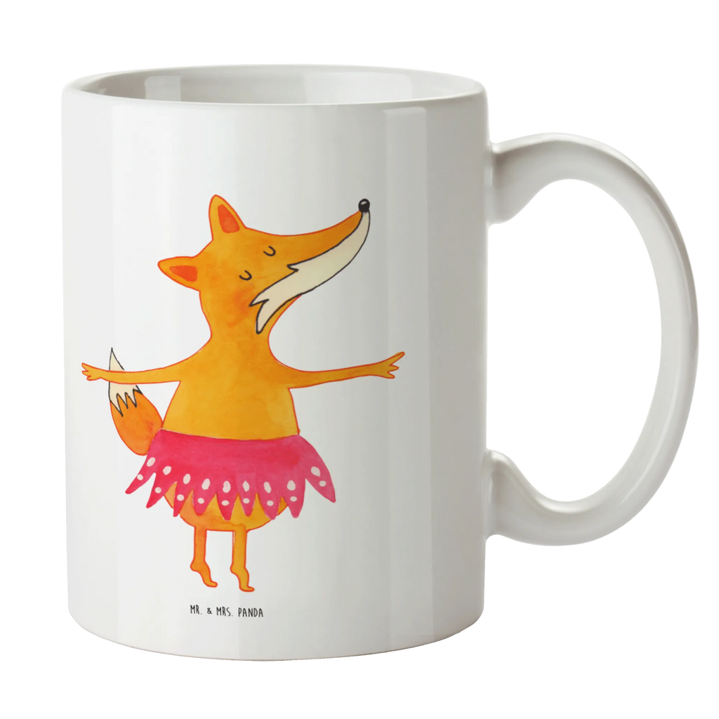 Tasse Fuchs Ballerina Tasse, Kaffeetasse, Teetasse, Becher, Kaffeebecher, Teebecher, Keramiktasse, Porzellantasse, Büro Tasse, Geschenk Tasse, Tasse Sprüche, Tasse Motive, Kaffeetassen, Tasse bedrucken, Designer Tasse, Cappuccino Tassen, Schöne Teetassen, Fuchs, Fuchs Spruch, Füchse, Füchsin, Ballerina, Ballett, Tänzerin, Tanzen, Party, Einladung, Geburtstag