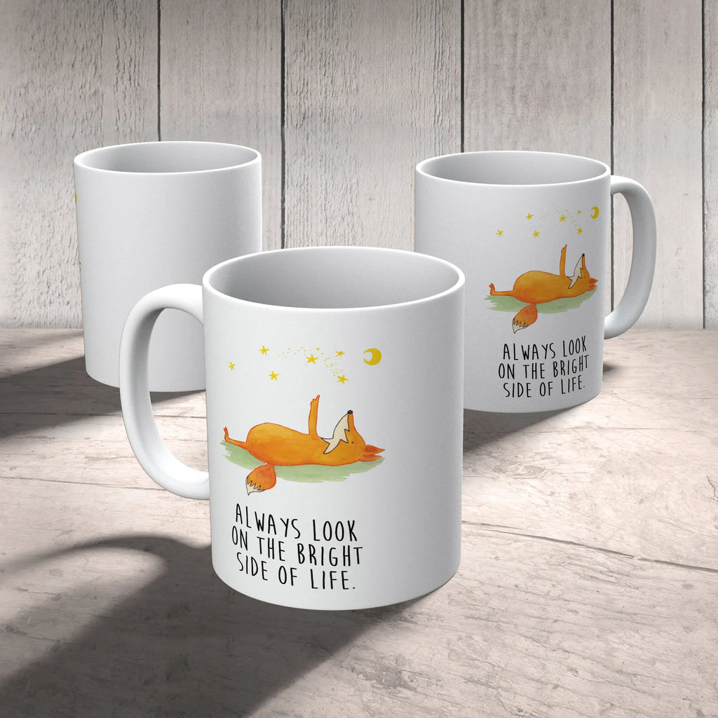 Tasse Fuchs Sterne Tasse, Kaffeetasse, Teetasse, Becher, Kaffeebecher, Teebecher, Keramiktasse, Porzellantasse, Büro Tasse, Geschenk Tasse, Tasse Sprüche, Tasse Motive, Kaffeetassen, Tasse bedrucken, Designer Tasse, Cappuccino Tassen, Schöne Teetassen, Fuchs, Füchse, tröstende Worte, Spruch positiv, Spruch schön, Romantik, Always Look on the Bright Side of Life