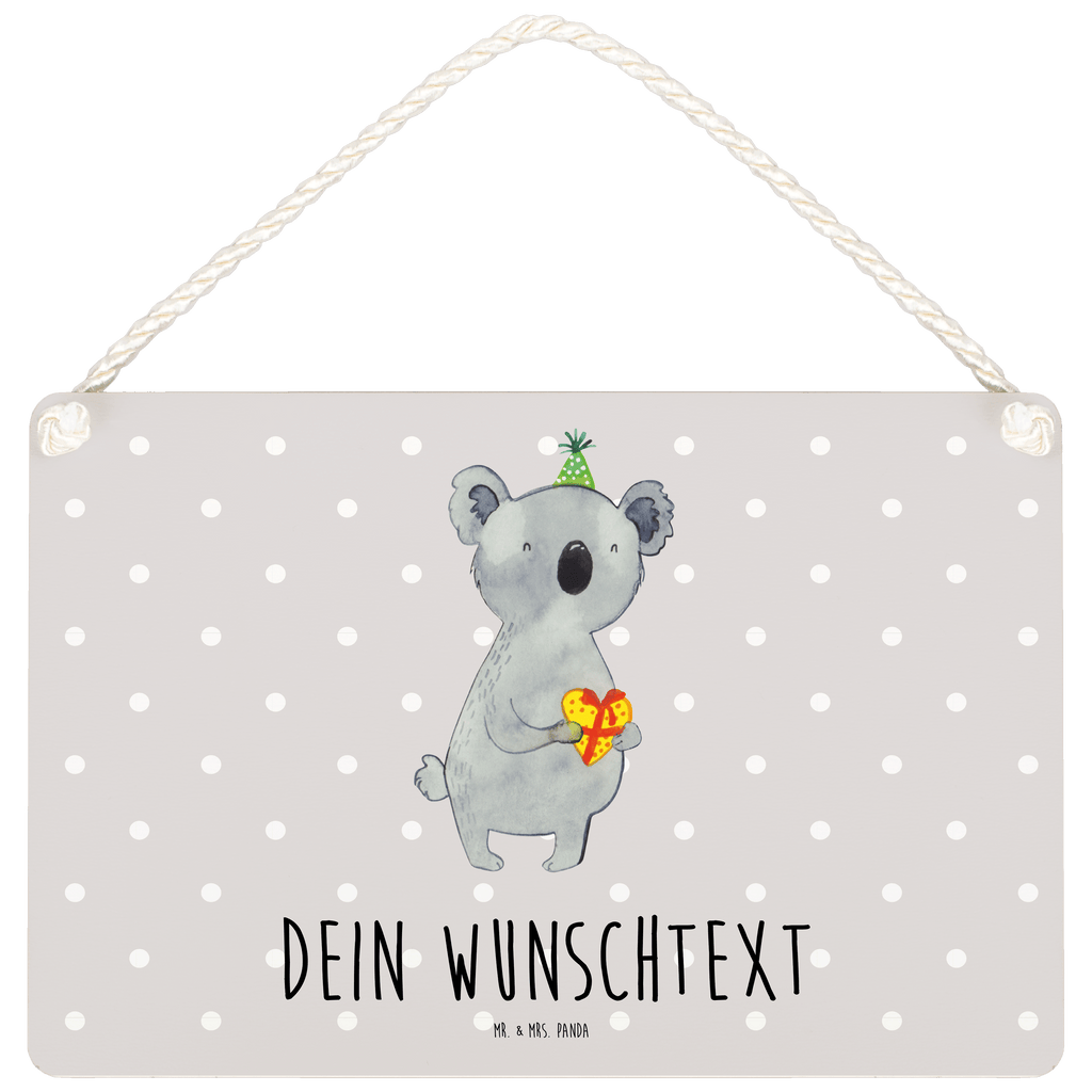 Personalisiertes Deko Schild Koala Geschenk Dekoschild, Deko Schild, Schild, Tür Schild, Türschild, Holzschild, Wandschild, Wanddeko, Koala, Koalabär, Geschenk, Geburtstag, Party