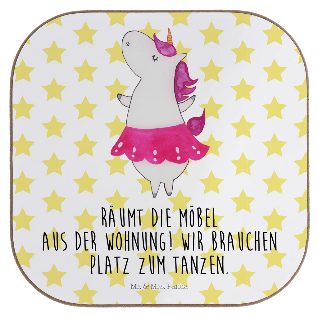 Quadratische Untersetzer Einhorn Ballerina Untersetzer, Bierdeckel, Glasuntersetzer, Untersetzer Gläser, Getränkeuntersetzer, Untersetzer aus Holz, Untersetzer für Gläser, Korkuntersetzer, Untersetzer Holz, Holzuntersetzer, Tassen Untersetzer, Untersetzer Design, Einhorn, Einhörner, Einhorn Deko, Pegasus, Unicorn, Tanzen, Ballerina, Party, Wohnung, Spaß, Feiern, Geburtstag, Tänzerin, Lebenslust, Lebensfreude