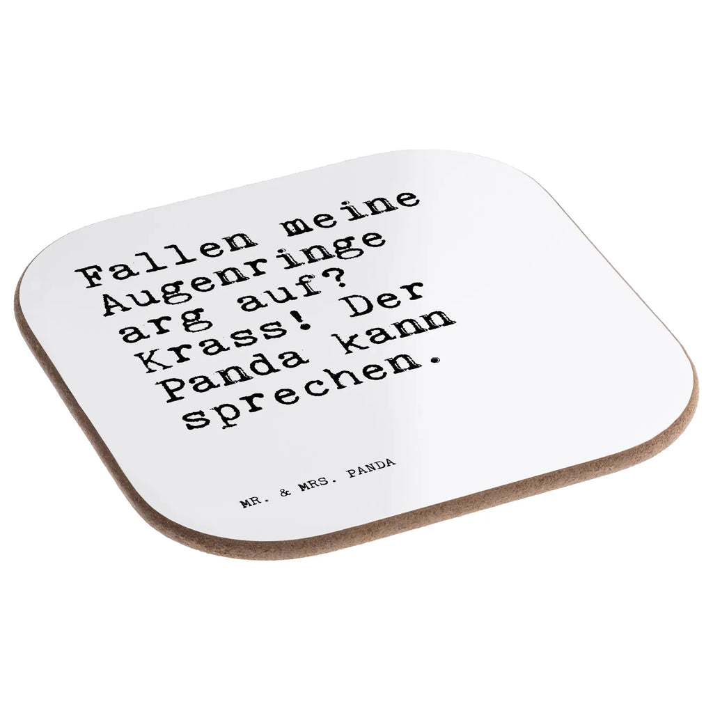 Quadratische Untersetzer Sprüche und Zitate Fallen meine Augenringe arg auf? Krass! Der Panda kann sprechen. Untersetzer, Bierdeckel, Glasuntersetzer, Untersetzer Gläser, Getränkeuntersetzer, Untersetzer aus Holz, Untersetzer für Gläser, Korkuntersetzer, Untersetzer Holz, Holzuntersetzer, Tassen Untersetzer, Untersetzer Design, Spruch, Sprüche, lustige Sprüche, Weisheiten, Zitate, Spruch Geschenke, Spruch Sprüche Weisheiten Zitate Lustig Weisheit Worte