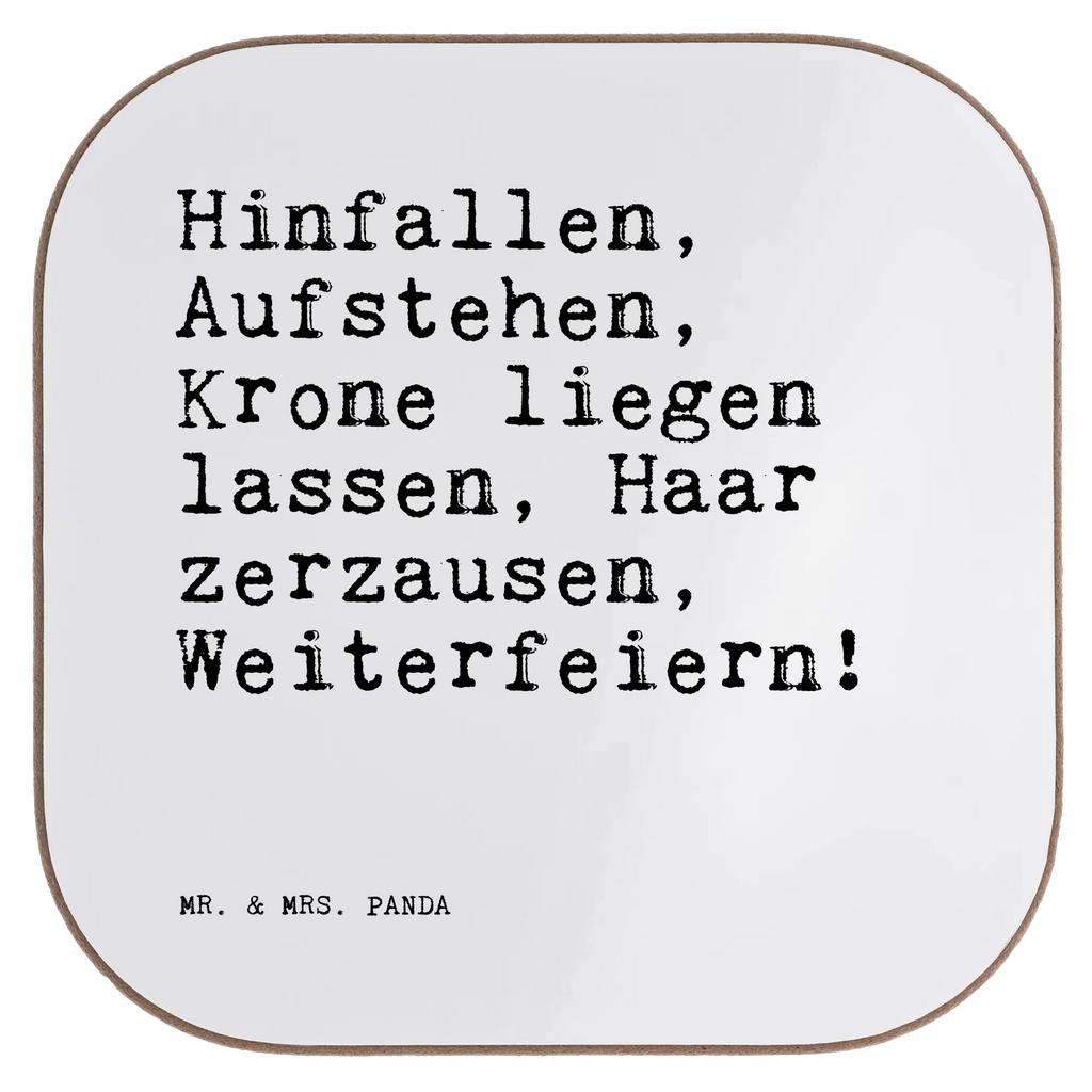 Quadratische Untersetzer Sprüche und Zitate Hinfallen, Aufstehen, Krone liegen lassen, Haar zerzausen, Weiterfeiern! Untersetzer, Bierdeckel, Glasuntersetzer, Untersetzer Gläser, Getränkeuntersetzer, Untersetzer aus Holz, Untersetzer für Gläser, Korkuntersetzer, Untersetzer Holz, Holzuntersetzer, Tassen Untersetzer, Untersetzer Design, Spruch, Sprüche, lustige Sprüche, Weisheiten, Zitate, Spruch Geschenke, Spruch Sprüche Weisheiten Zitate Lustig Weisheit Worte