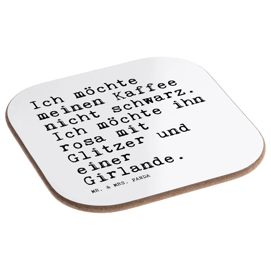 Quadratische Untersetzer Sprüche und Zitate Ich möchte meinen Kaffee nicht schwarz. Ich möchte ihn rosa mit Glitzer und einer Girlande. Untersetzer, Bierdeckel, Glasuntersetzer, Untersetzer Gläser, Getränkeuntersetzer, Untersetzer aus Holz, Untersetzer für Gläser, Korkuntersetzer, Untersetzer Holz, Holzuntersetzer, Tassen Untersetzer, Untersetzer Design, Spruch, Sprüche, lustige Sprüche, Weisheiten, Zitate, Spruch Geschenke, Spruch Sprüche Weisheiten Zitate Lustig Weisheit Worte