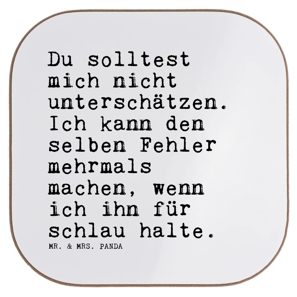 Quadratische Untersetzer Sprüche und Zitate Du solltest mich nicht unterschätzen. Ich kann den selben Fehler mehrmals machen, wenn ich ihn für schlau halte. Untersetzer, Bierdeckel, Glasuntersetzer, Untersetzer Gläser, Getränkeuntersetzer, Untersetzer aus Holz, Untersetzer für Gläser, Korkuntersetzer, Untersetzer Holz, Holzuntersetzer, Tassen Untersetzer, Untersetzer Design, Spruch, Sprüche, lustige Sprüche, Weisheiten, Zitate, Spruch Geschenke, Spruch Sprüche Weisheiten Zitate Lustig Weisheit Worte