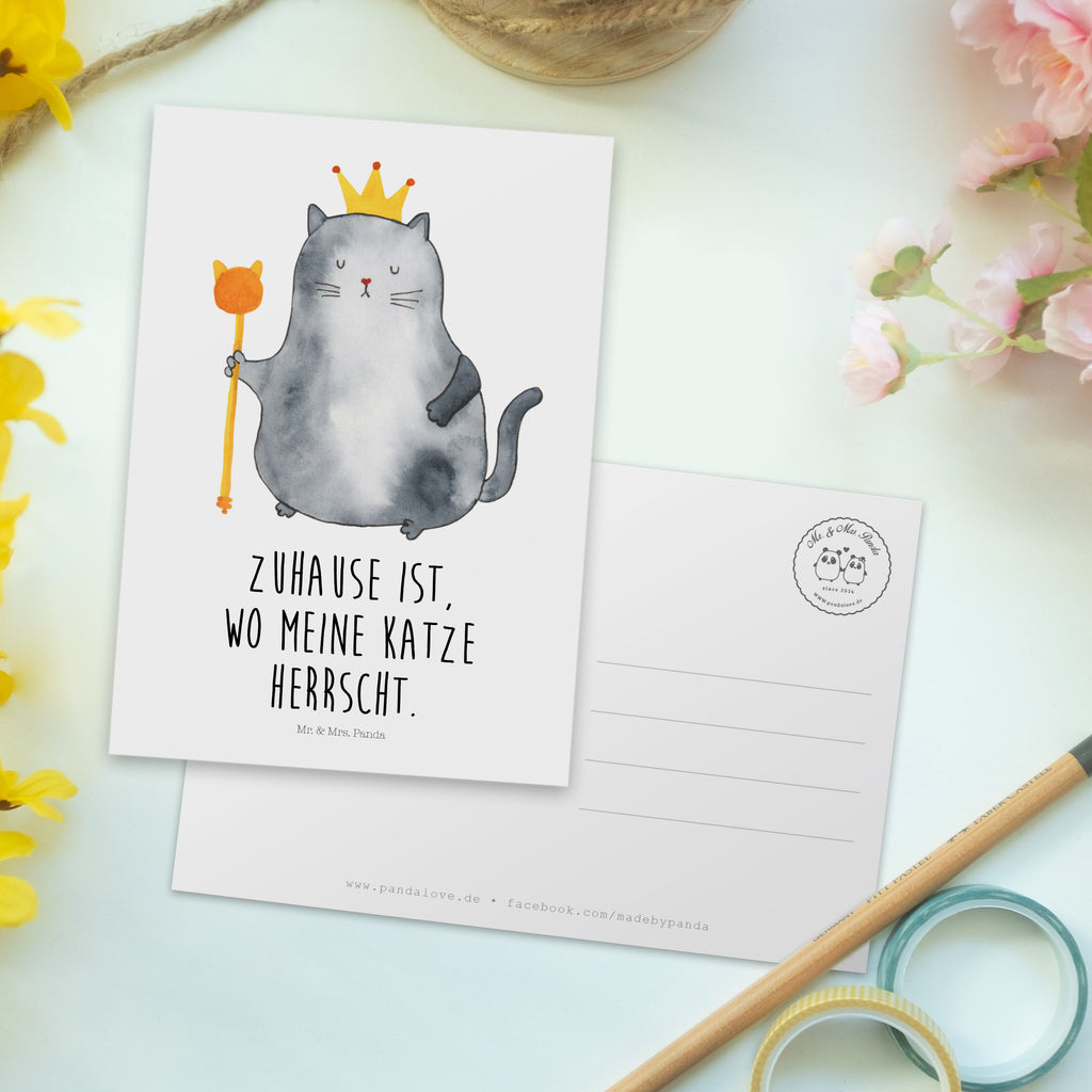 Postkarte Katze König Postkarte, Karte, Geschenkkarte, Grußkarte, Einladung, Ansichtskarte, Geburtstagskarte, Einladungskarte, Dankeskarte, Ansichtskarten, Einladung Geburtstag, Einladungskarten Geburtstag, Katze, Katzenmotiv, Katzenfan, Katzendeko, Katzenfreund, Katzenliebhaber, Katzenprodukte, Katzenartikel, Katzenaccessoires, Katzensouvenirs, Katzenliebhaberprodukte, Katzenmotive, Katzen, Kater, Mietze, Cat, Cats, Katzenhalter, Katzenbesitzerin, Haustier, König, Königin, Queen, Familie, Mietzhaus, Wohnung, erste eigenen Wohnung, Umzug, Einzug