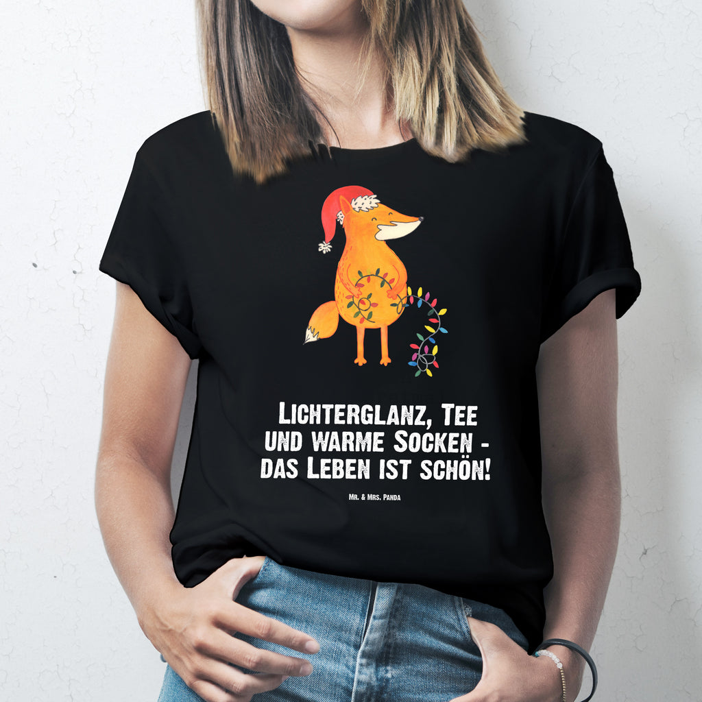 T-Shirt Standard Fuchs Weihnachten T-Shirt, Shirt, Tshirt, Lustiges T-Shirt, T-Shirt mit Spruch, Party, Junggesellenabschied, Jubiläum, Geburstag, Herrn, Damen, Männer, Frauen, Schlafshirt, Nachthemd, Sprüche, Winter, Weihnachten, Weihnachtsdeko, Nikolaus, Advent, Heiligabend, Wintermotiv, Fuchs, Füchse, Spruch schön, Geschenk Weihnachten, Weihnachtsmann, Weihnachtszeit