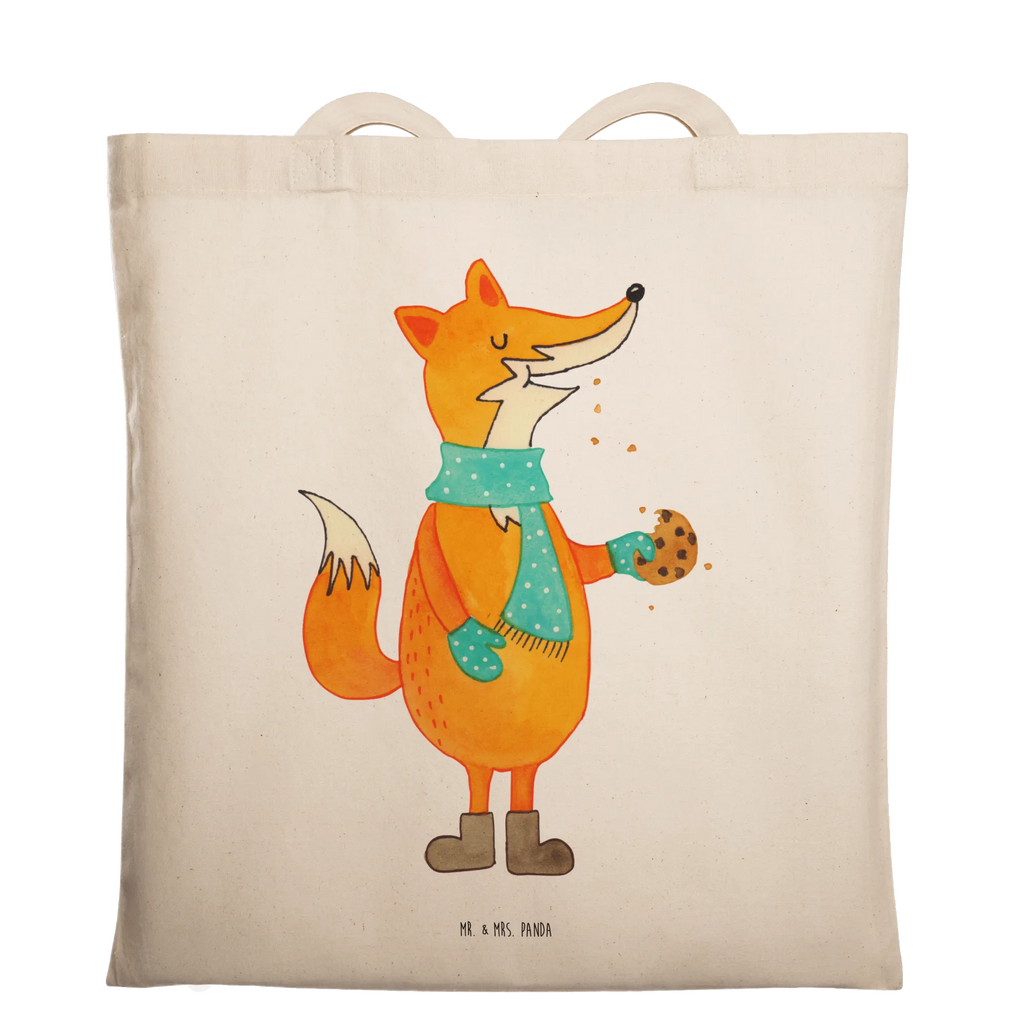 Tragetasche Fuchs Keks Beuteltasche, Beutel, Einkaufstasche, Jutebeutel, Stoffbeutel, Tasche, Shopper, Umhängetasche, Strandtasche, Schultertasche, Stofftasche, Tragetasche, Badetasche, Jutetasche, Einkaufstüte, Laptoptasche, Fuchs, Füchse, Backen Spruch, Kekse, Winter, Weihnachtszeit, Plätzchen, Liebe, Küche Deko