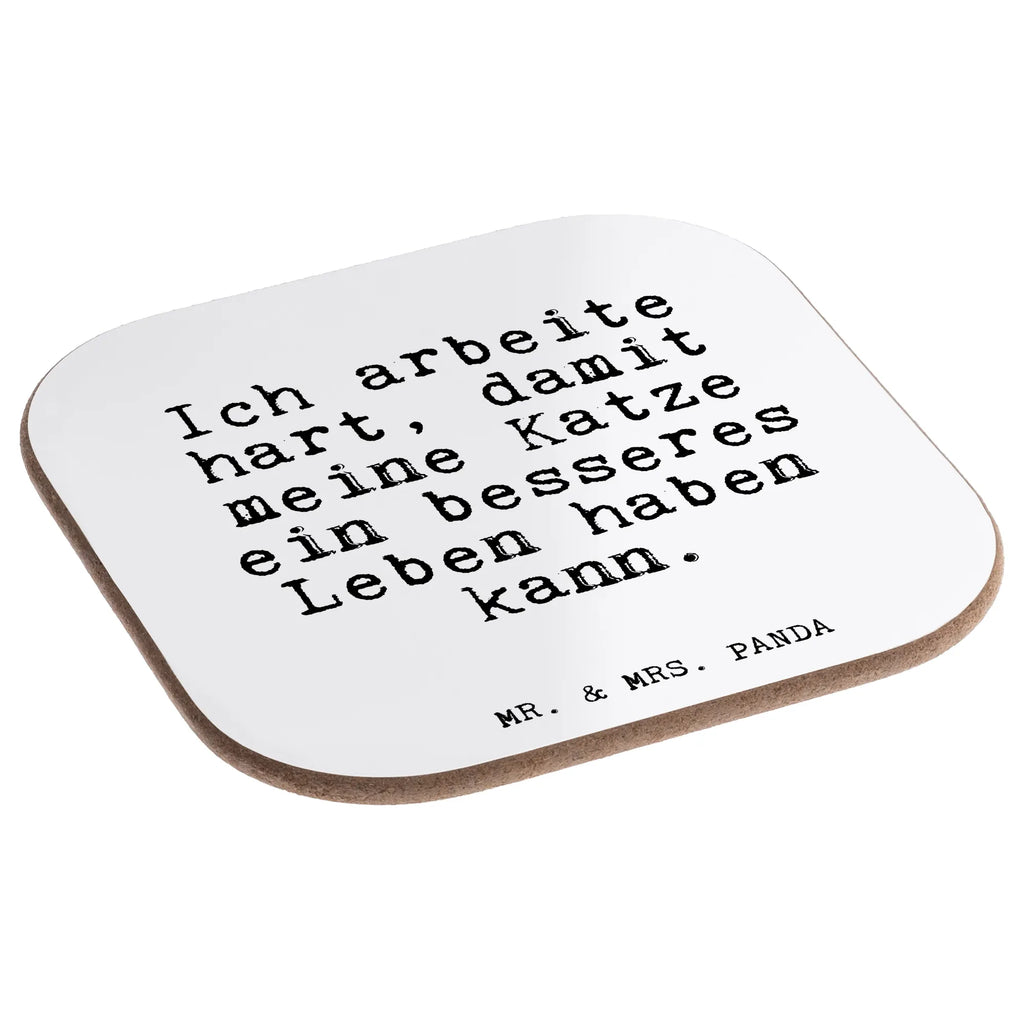 Quadratische Untersetzer Fun Talk Ich arbeite hart, damit meine Katze ein besseres Leben haben kann. Untersetzer, Bierdeckel, Glasuntersetzer, Untersetzer Gläser, Getränkeuntersetzer, Untersetzer aus Holz, Untersetzer für Gläser, Korkuntersetzer, Untersetzer Holz, Holzuntersetzer, Tassen Untersetzer, Untersetzer Design, Spruch, Sprüche, lustige Sprüche, Weisheiten, Zitate, Spruch Geschenke, Glizer Spruch Sprüche Weisheiten Zitate Lustig Weisheit Worte