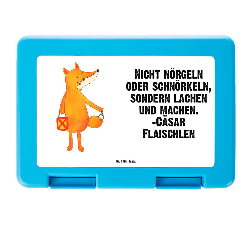 Brotdose Fuchs Laterne Brotbox, Snackbox, Lunch box, Butterbrotdose, Brotzeitbox, Fuchs, Füchse, Spruch trösten, Liebeskummer Spruch, Laterne, Sankt Martin, Laternenumzug, Aufmuntern, Cäsar Otto Hugo Flaischlen