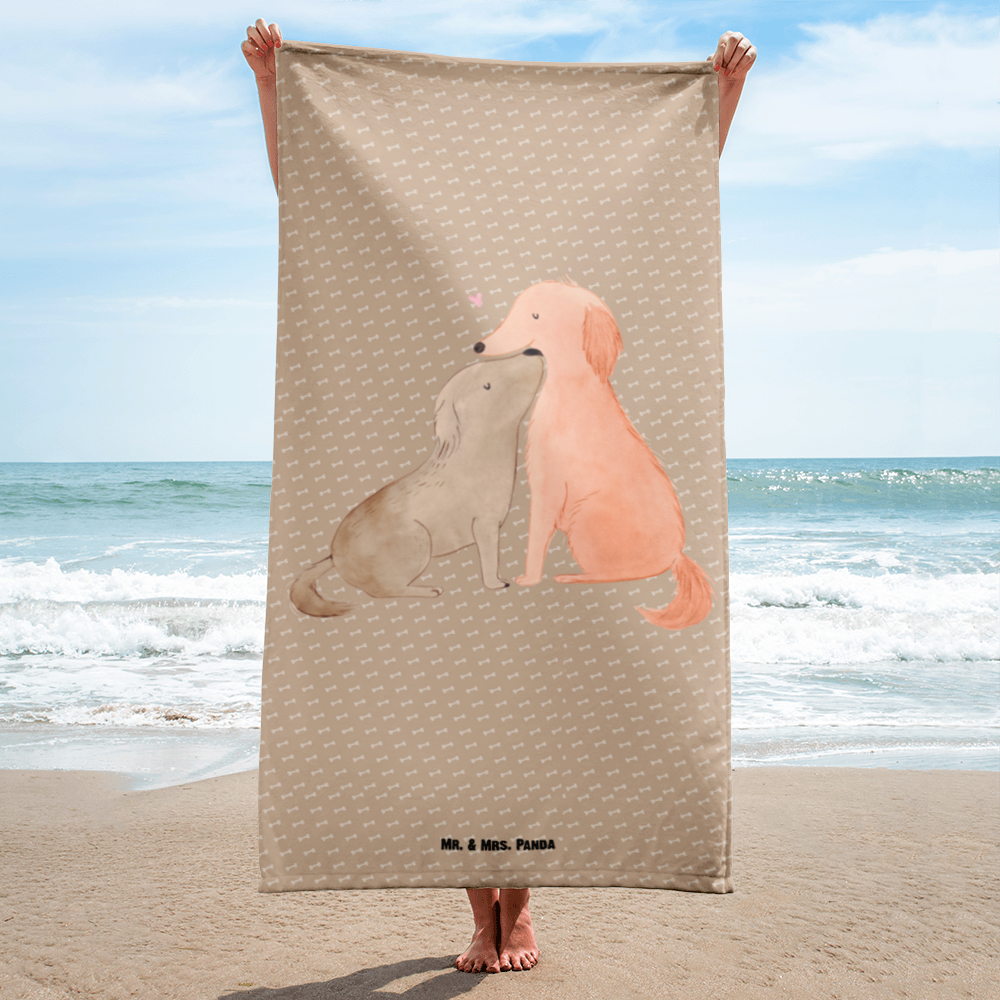 XL Badehandtuch Hunde Liebe Handtuch, Badetuch, Duschtuch, Strandtuch, Saunatuch, Hund, Hundemotiv, Haustier, Hunderasse, Tierliebhaber, Hundebesitzer, Sprüche, Liebe, Hund. Hunde, Kuss, Vertrauen, Kuscheln, Herz