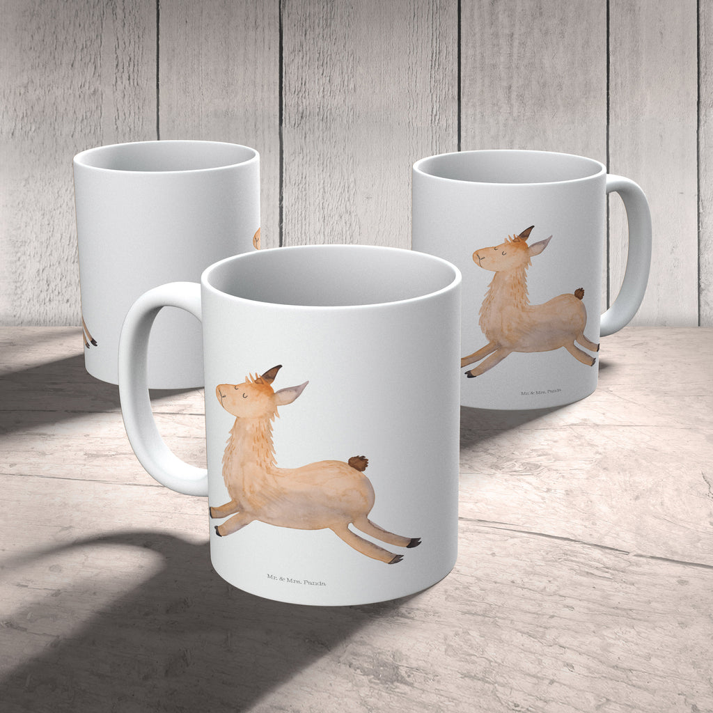 Kindertasse Lama springend Kindertasse, Kinder Tasse, Kunststoff Tasse, Kindergarten Tasse, Trinkbecher, Camping Becher, Kaffeetasse, Kunststoffbecher, Kindergartenbecher, Outdoorgeschirr, Kunststoffgeschirr, Reisebecher, Reisetasse, Kinderbecher, Bruchfeste Tasse, Bruchsichere Tasse, Plastik Tasse, Plastiktasse, Lama, Alpaka, Lamas, Lieblingstag, Happy day, fröhlich, Glück, Freundin, Liebeskummer, Neustart, guten Morgen, Start, Prüfung, Abitur