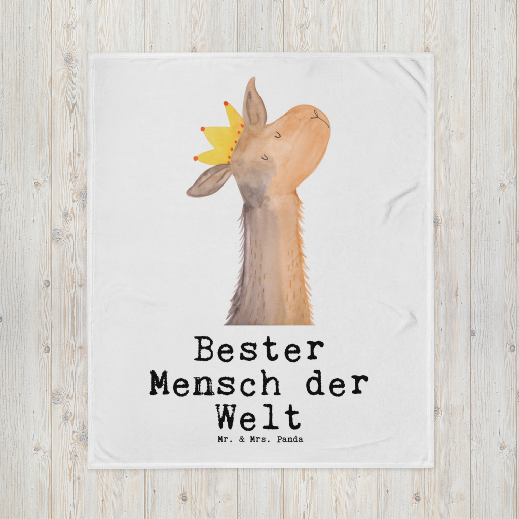 Kuscheldecke Lama Bester Mensch der Welt Decke, Wohndecke, Tagesdecke, Wolldecke, Sofadecke, für, Dankeschön, Geschenk, Schenken, Geburtstag, Geburtstagsgeschenk, Geschenkidee, Danke, Bedanken, Mitbringsel, Freude machen, Geschenktipp, Lieblingsmensch, Liebling, Lieblings Mensch, tollster Mensch, Vorbild, Partner, Ehemann, Ehefrau, Liebe, Valentinstag