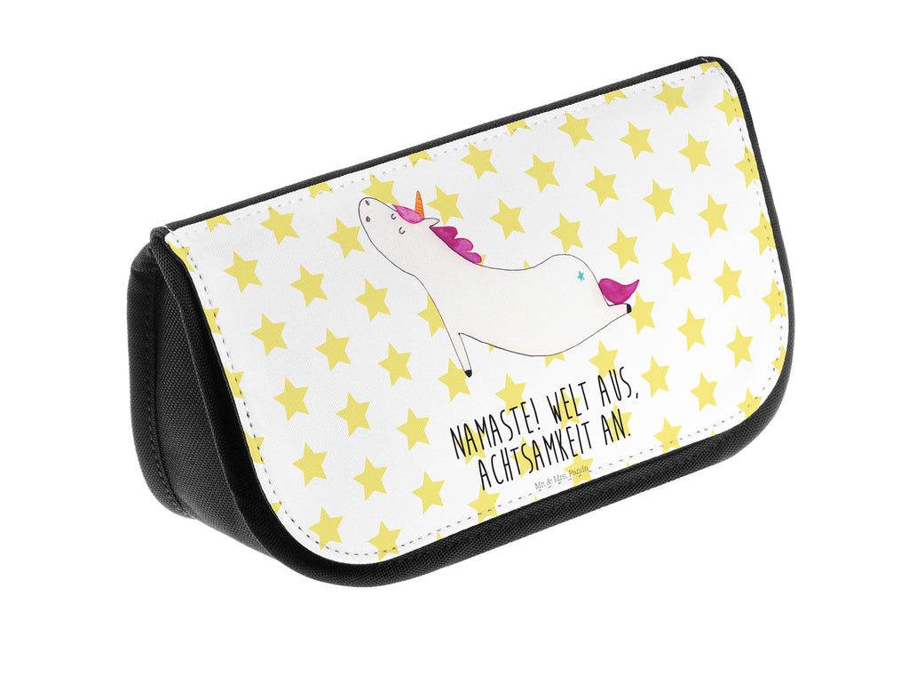 Kosmetiktasche Einhorn Yoga Kosmetikbeutel, Kulturtasche, Kulturbeutel, Schminktasche, Make-Up Tasche, Kosmetiktasche, Beauty Bag, Kosmetiktasche Damen, Make Up Tasche, Kosmetik Tasche, Kosmetiktasche Klein, Kleine Kosmetiktasche, Schminktasche Klein, Kosmetiktasche Mit Fächern, Schminktäschen, Schminke Tasche, Kosmetiktaschen Damen, Beauty Case, Schmink Täschchen, Einhorn, Einhörner, Einhorn Deko, Pegasus, Unicorn, Yoga, Namaste, Achtsamkeit, Entspannung, Joga, Yogamatte, Sport, lustig, witzig, süß