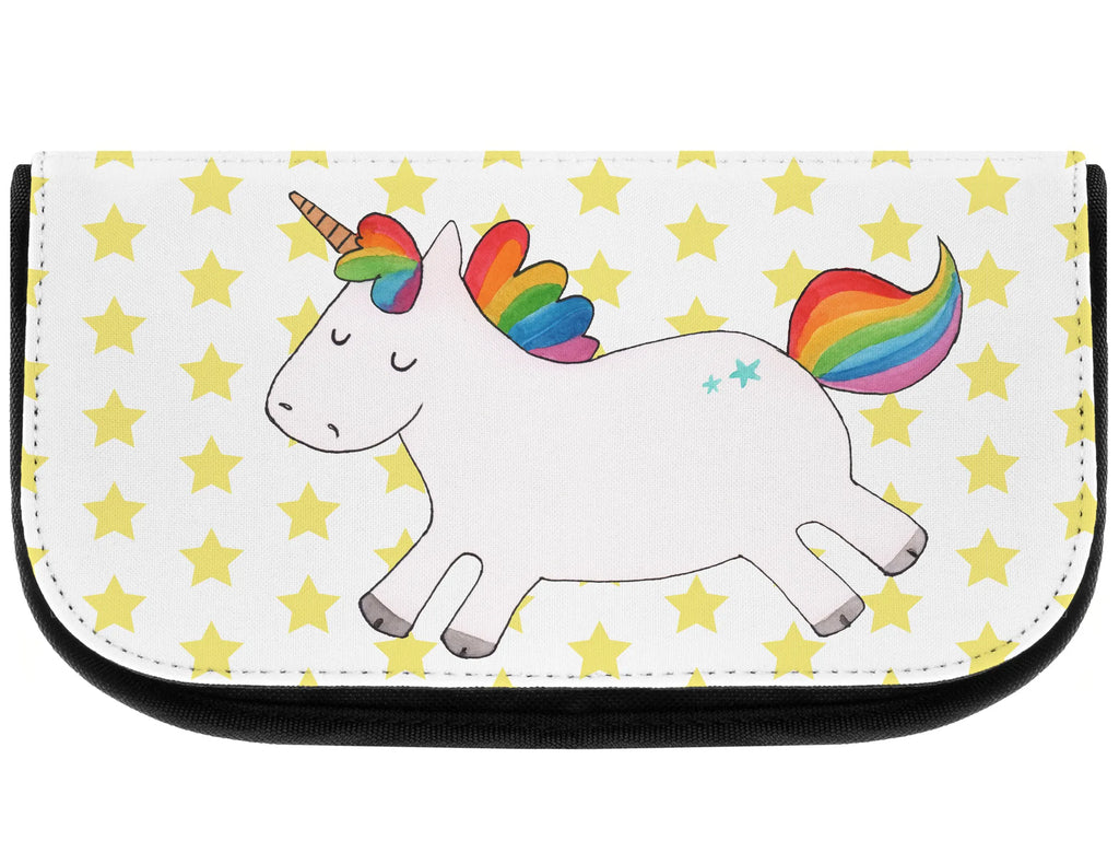 Kosmetiktasche Einhorn Happy Kosmetikbeutel, Kulturtasche, Kulturbeutel, Schminktasche, Make-Up Tasche, Kosmetiktasche, Beauty Bag, Kosmetiktasche Damen, Make Up Tasche, Kosmetik Tasche, Kosmetiktasche Klein, Kleine Kosmetiktasche, Schminktasche Klein, Kosmetiktasche Mit Fächern, Schminktäschen, Schminke Tasche, Kosmetiktaschen Damen, Beauty Case, Schmink Täschchen, Einhorn, Einhörner, Einhorn Deko, Pegasus, Unicorn, glücklich, fröhlich, Spaß, Freude, Lebensfreude, witzig, spannend, Lächeln, Lachen