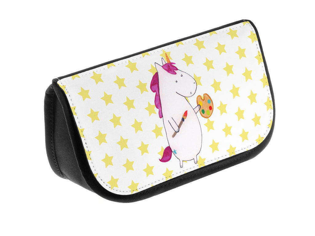 Kosmetiktasche Einhorn Künstler Kosmetikbeutel, Kulturtasche, Kulturbeutel, Schminktasche, Make-Up Tasche, Kosmetiktasche, Beauty Bag, Kosmetiktasche Damen, Make Up Tasche, Kosmetik Tasche, Kosmetiktasche Klein, Kleine Kosmetiktasche, Schminktasche Klein, Kosmetiktasche Mit Fächern, Schminktäschen, Schminke Tasche, Kosmetiktaschen Damen, Beauty Case, Schmink Täschchen, Einhorn, Einhörner, Einhorn Deko, Pegasus, Unicorn, Englisch, Künstler, Artist, Malen, Zeichnen, Welt, Farbe, Stift, Pinsel, Geschenk, Maler