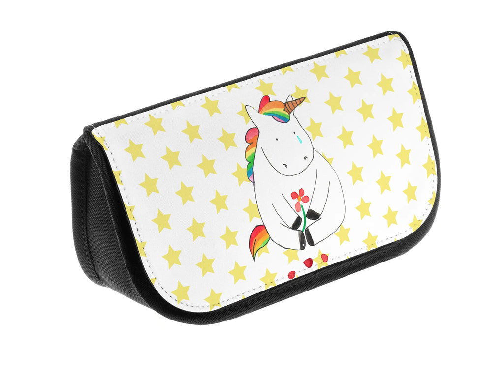 Kosmetiktasche Einhorn Traurig Kosmetikbeutel, Kulturtasche, Kulturbeutel, Schminktasche, Make-Up Tasche, Kosmetiktasche, Beauty Bag, Kosmetiktasche Damen, Make Up Tasche, Kosmetik Tasche, Kosmetiktasche Klein, Kleine Kosmetiktasche, Schminktasche Klein, Kosmetiktasche Mit Fächern, Schminktäschen, Schminke Tasche, Kosmetiktaschen Damen, Beauty Case, Schmink Täschchen, Einhorn, Einhörner, Einhorn Deko, Pegasus, Unicorn, Glitzer, Trösten. Freundschaft, Freunde, Liebe, Trauer, Grußkarte, Blume