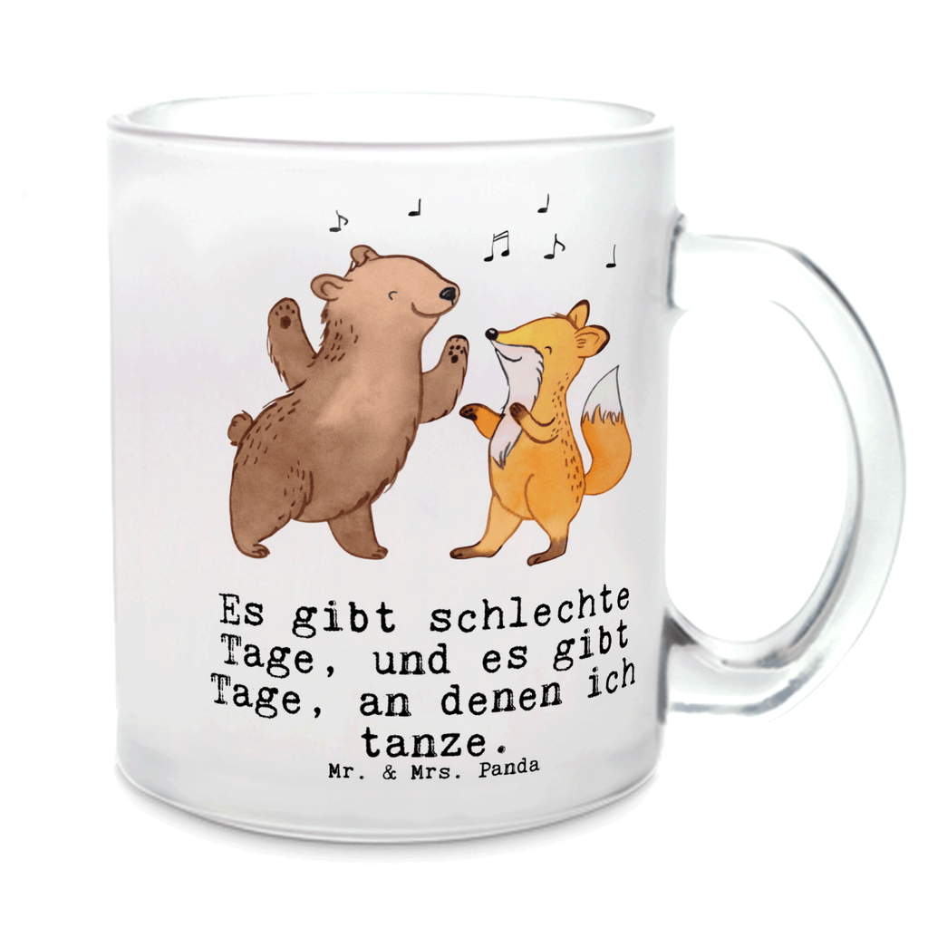 Teetasse Hase Tanzen Tage Teetasse, Teeglas, Teebecher, Tasse mit Henkel, Tasse, Glas Teetasse, Teetasse aus Glas, Geschenk, Sport, Sportart, Hobby, Schenken, Danke, Dankeschön, Auszeichnung, Gewinn, Sportler, Tanzen, tanzen gehen, Tanzschule, Tanzkurs